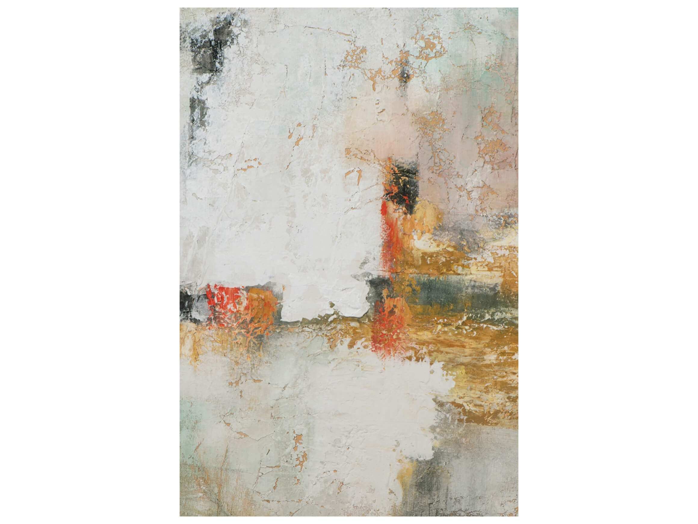 Bild Farbkomposition in Weiss und Jadegrün 1 image LAND