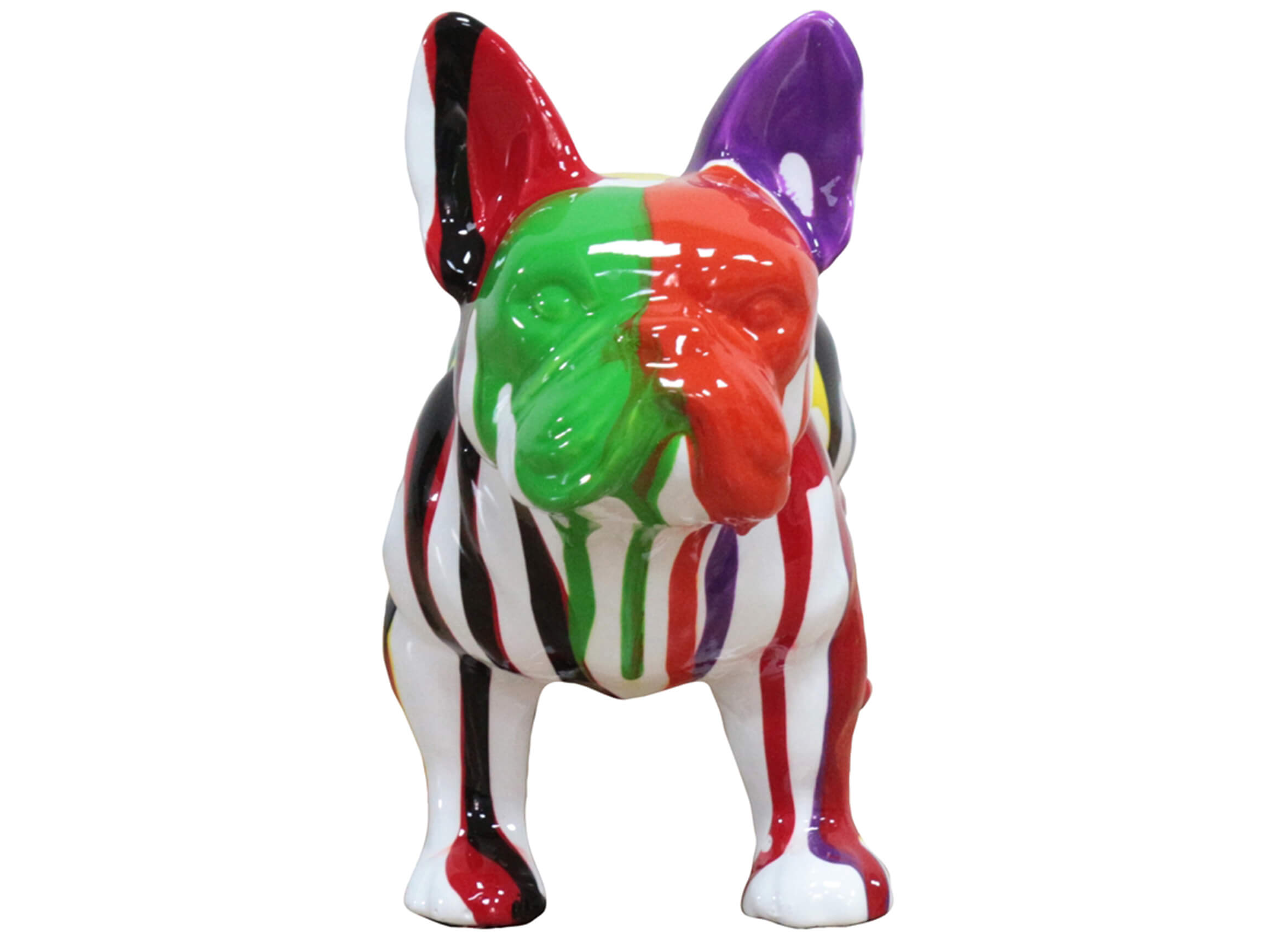 Skulptur Bunte Bulldogge 1 image LAND