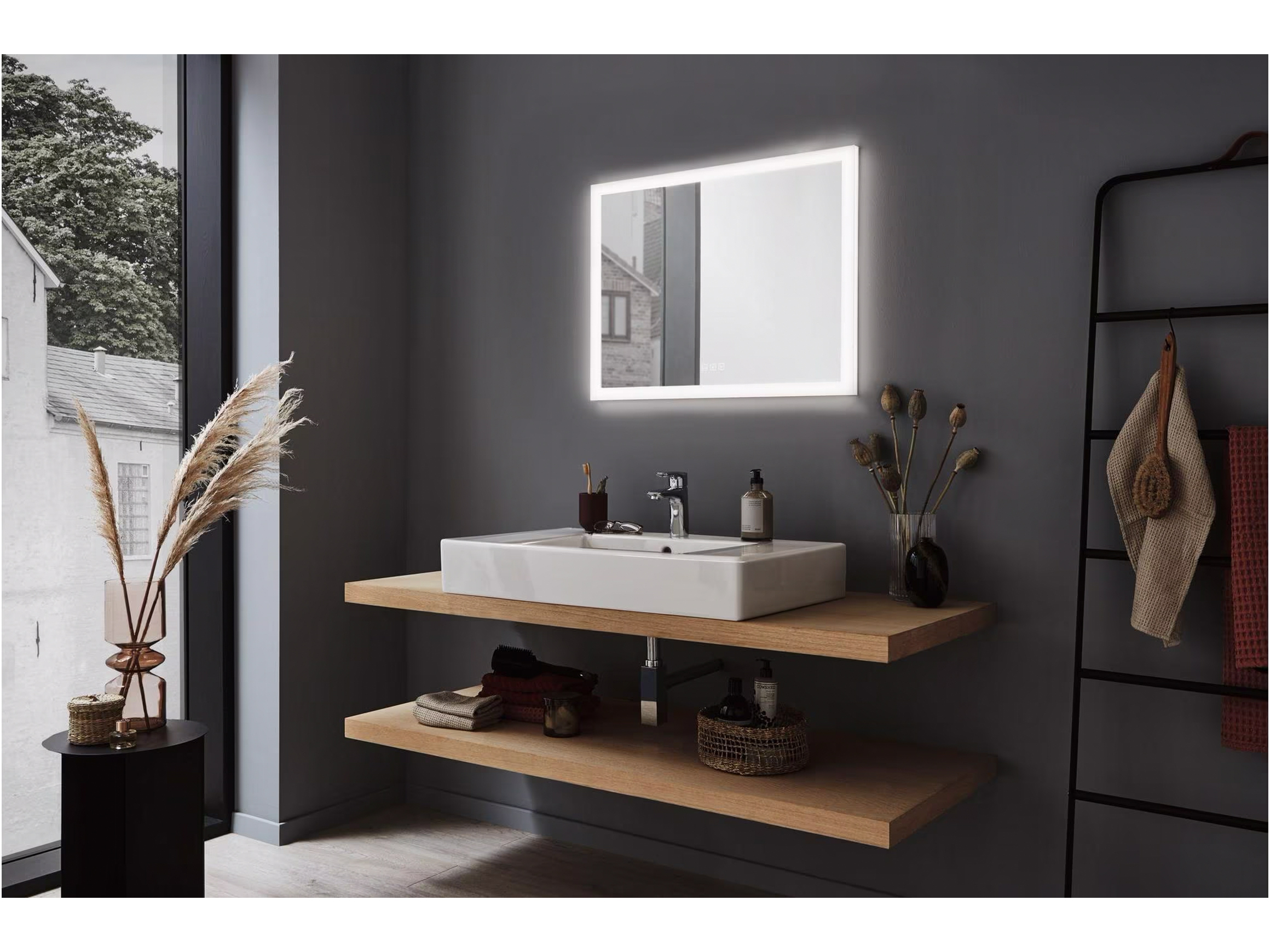 Spiegel Mirra 60 x 80, Led Alltron