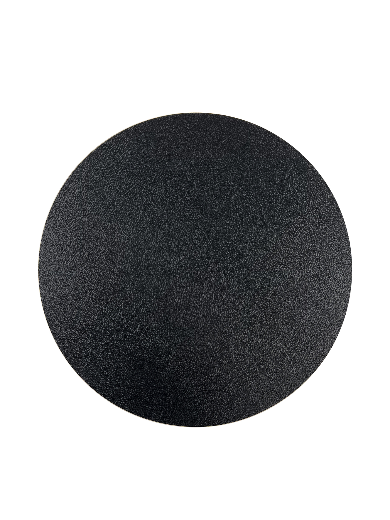 Kaheku Tischset Enola, Rund, Schwarz D: 38 cm  | Schubiger Möbel