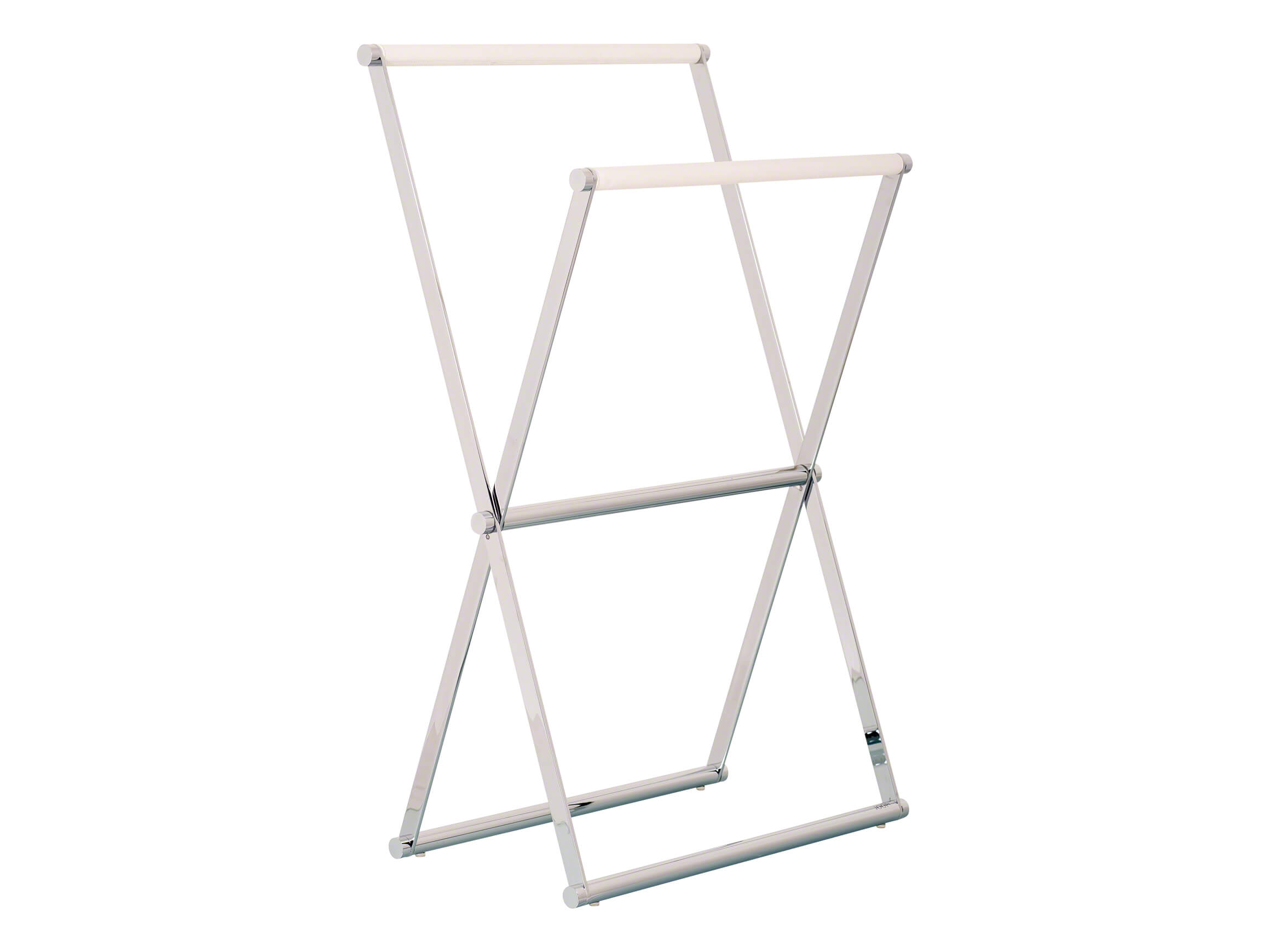 Joop Handtuchständer Chrom Weiss Weiss | Schubiger Möbel