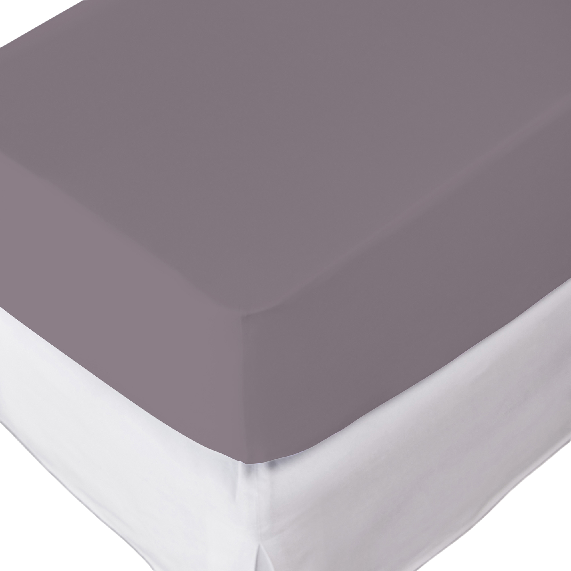 Fitted sheet for topper jersey graphite Kremer Leon AG
