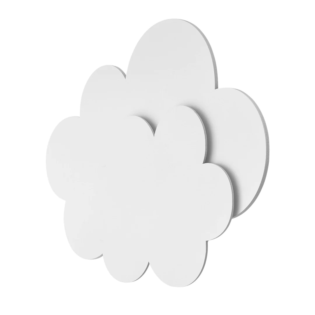 Lampe murale nuage blanc Ribaglob
