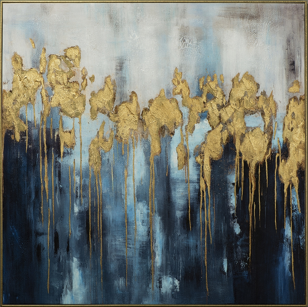 Bild Golden Waves image LAND / Grösse: 100 x 100 cm