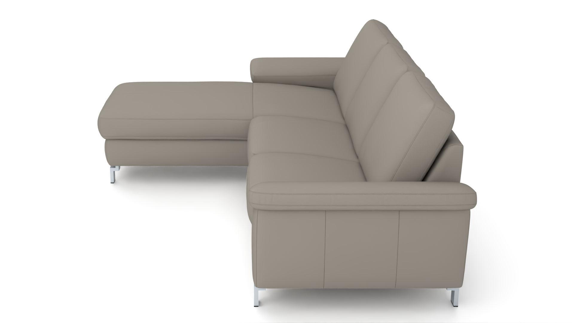Ecksofa Cagliari Plus Candy / Farbe: Beige