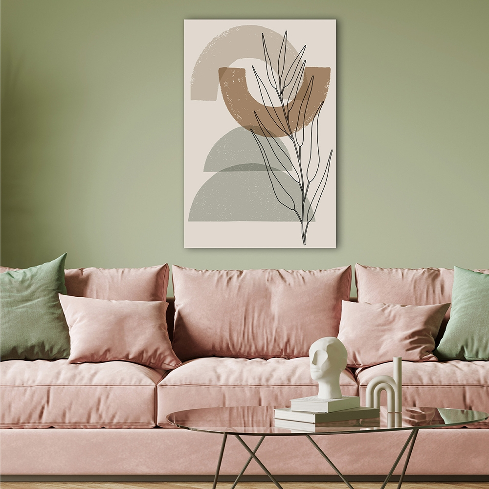 Kunstdruck Nature Shapes image LAND