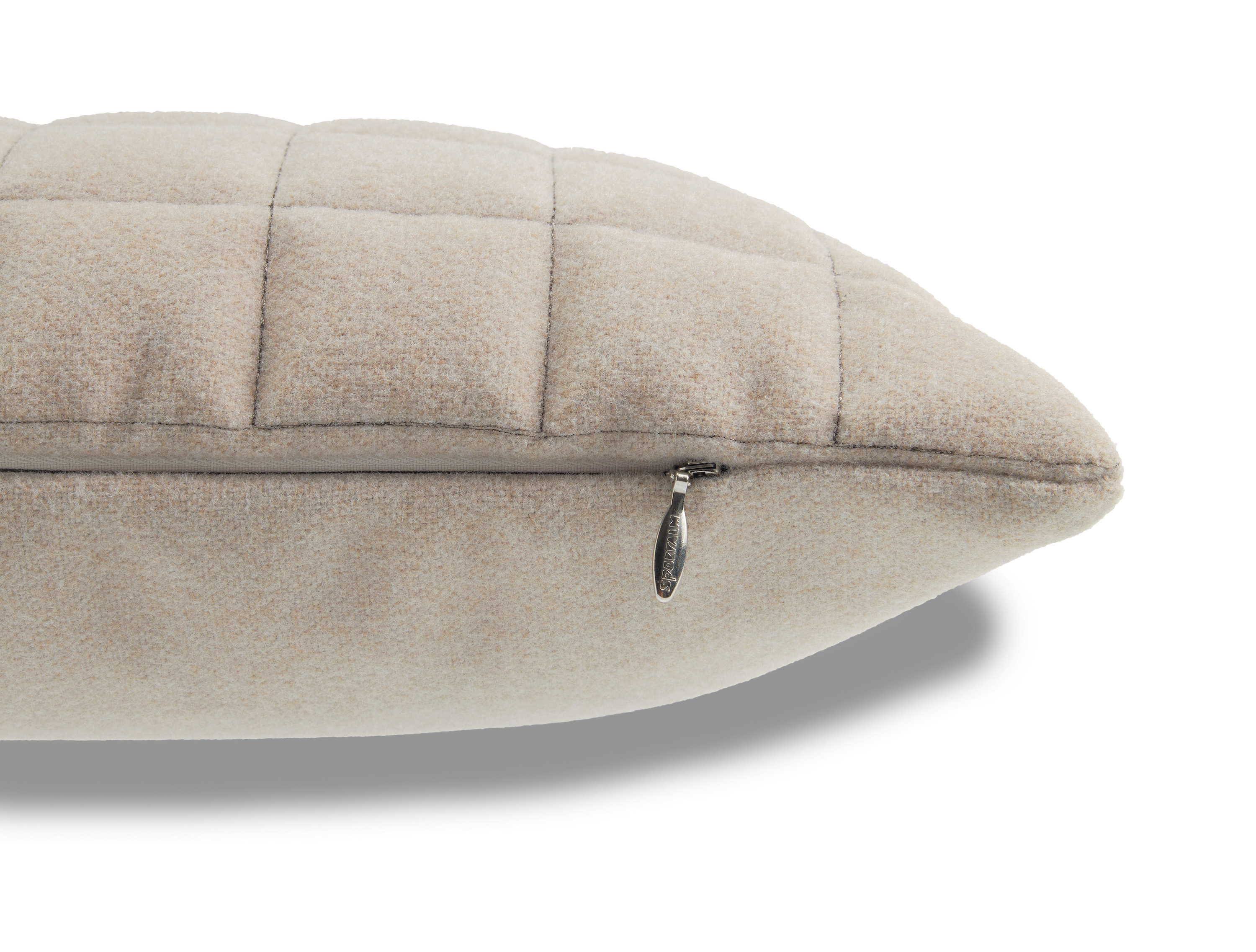 Kissenhülle Patted Check Beige 40x40 cm Stoeckel & Grimmler