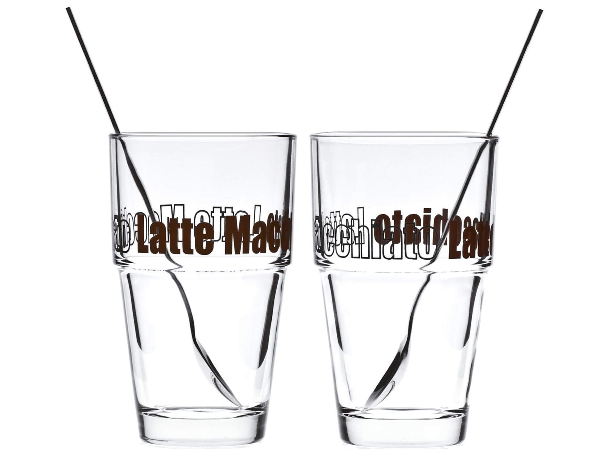 Kaffeeglas Latte Macchiato-Glas 3.7 Dl, 2 Stück, Transparent Alltron