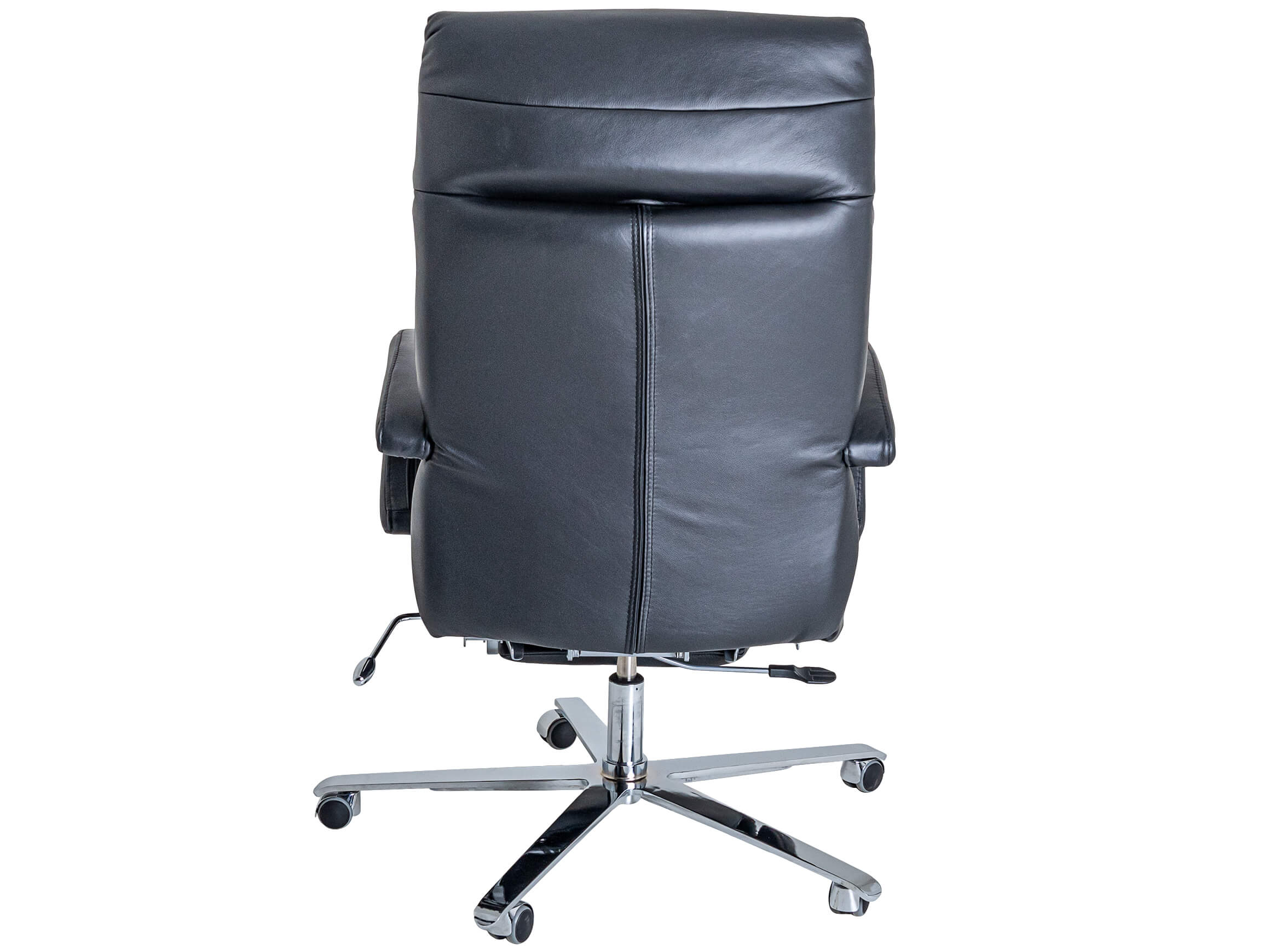 Bürostuhl Barnie Himolla / Farbe: Schwarz / Bezugsmaterial: Leder