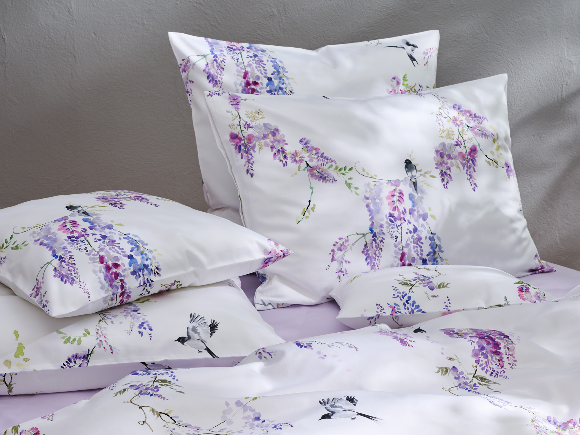 Bettwäsche Purplera B: 65 cm Fischbacher Christian & Co. AG / Grösse: 65 x 100 cm