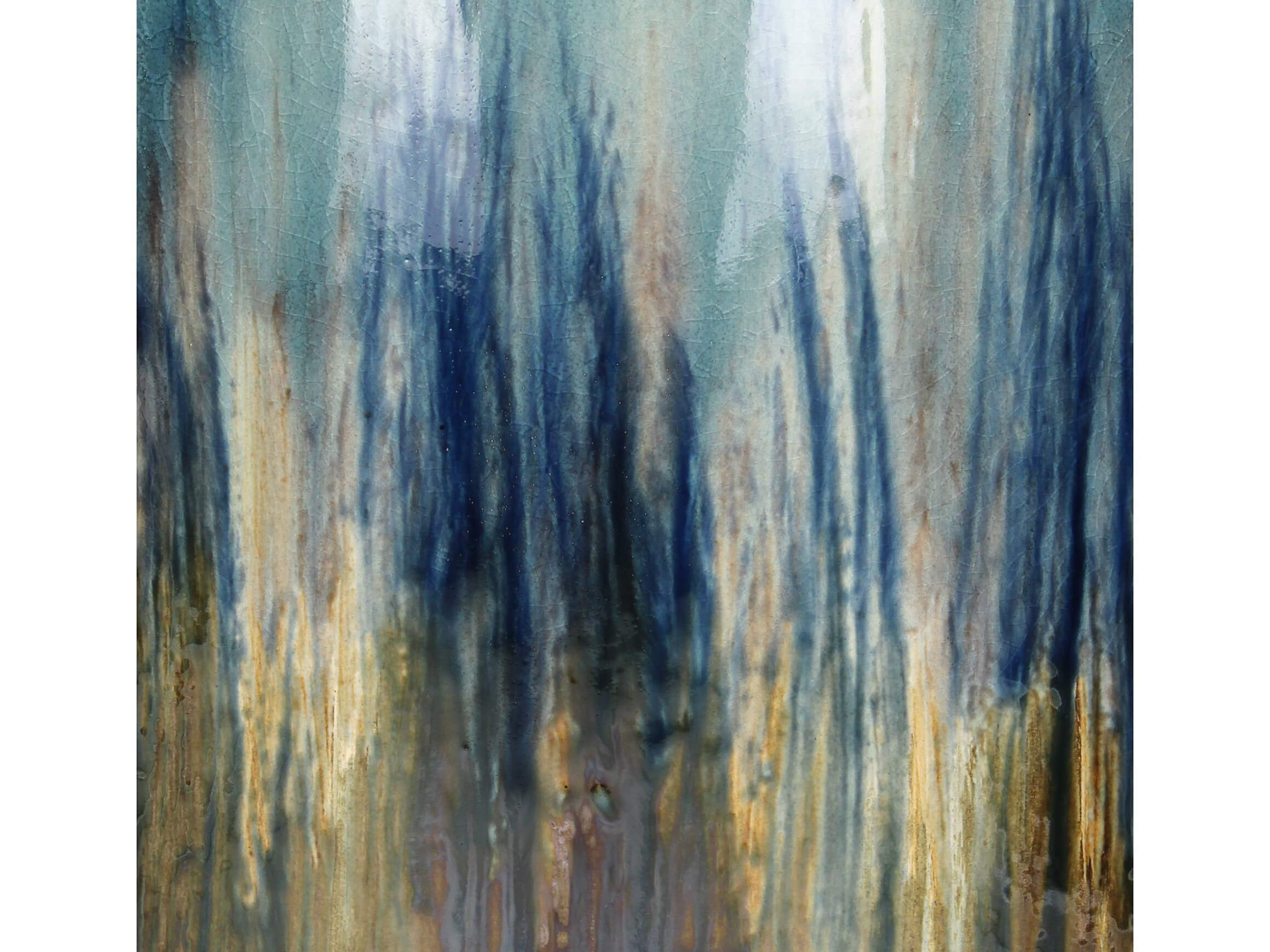 Dose Farbverlauf Blau-Grau-Grün H: 48 cm Kersten / Farbe: Blau Grau Grün