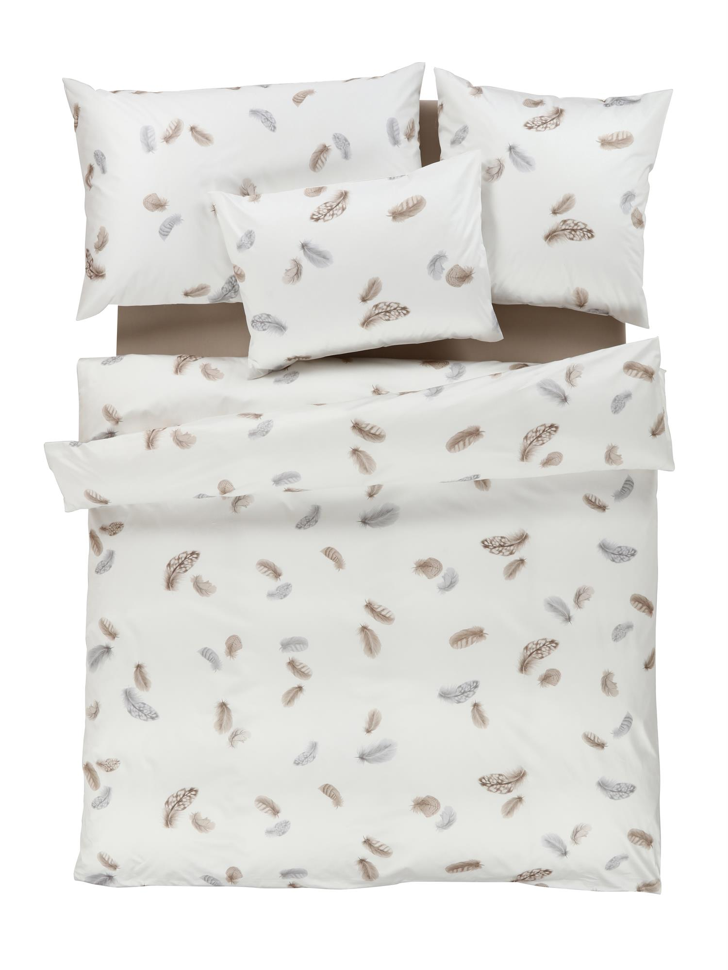 Bettwäsche Jan, Beige Tamara-R