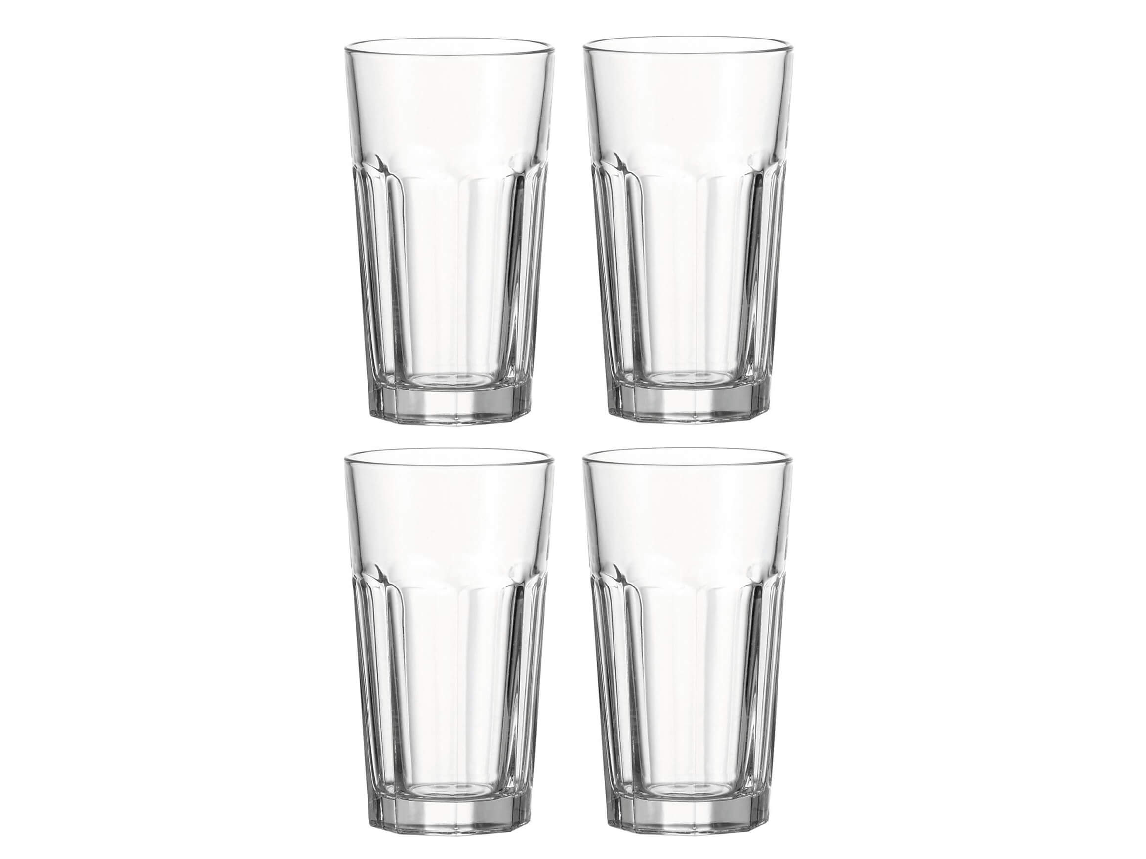 Leonardo Longdrinkglas Xl, Rock 540 Ml, 4 Stück