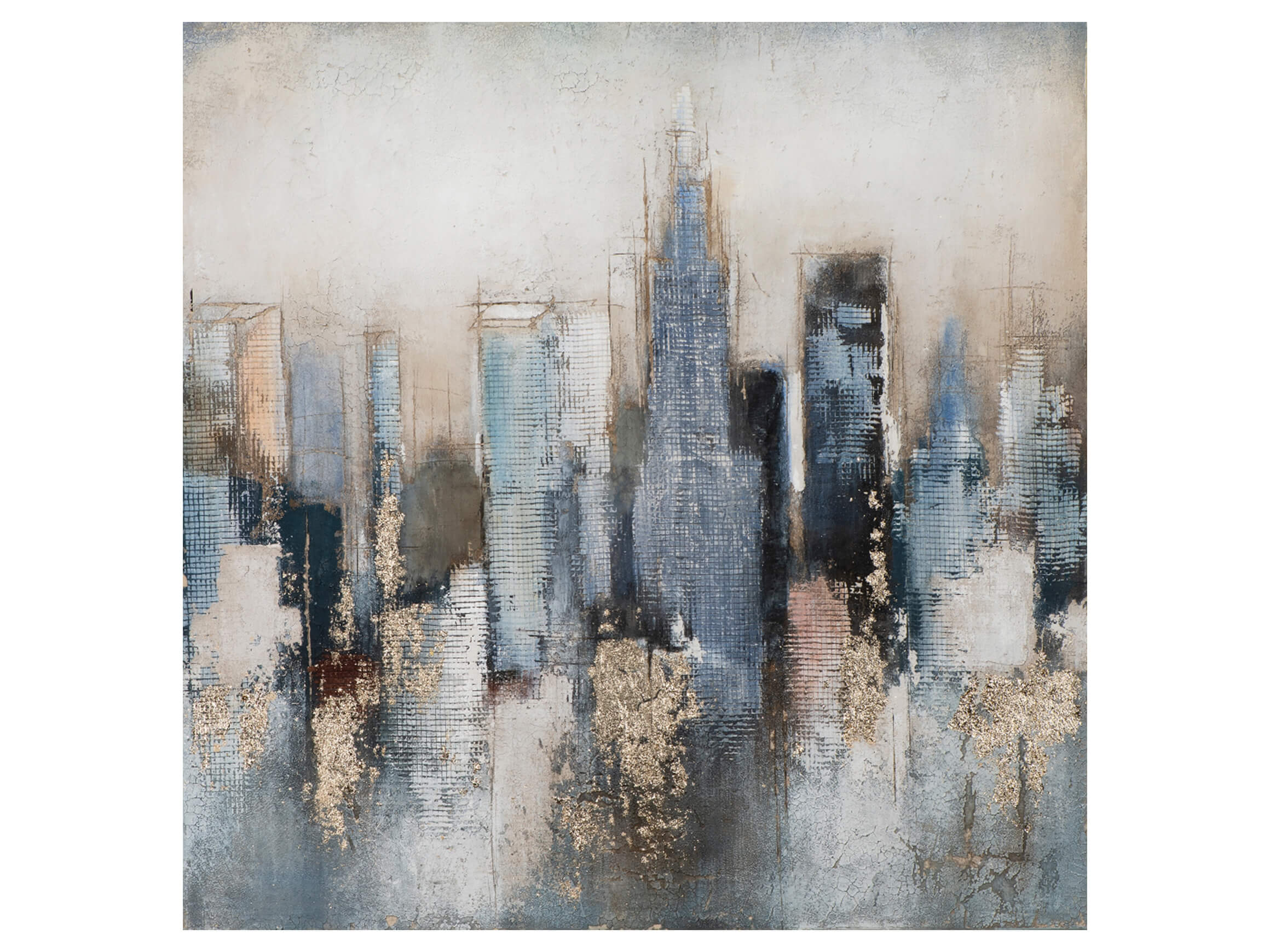 Tableau Skyline abstrait 2 image LAND