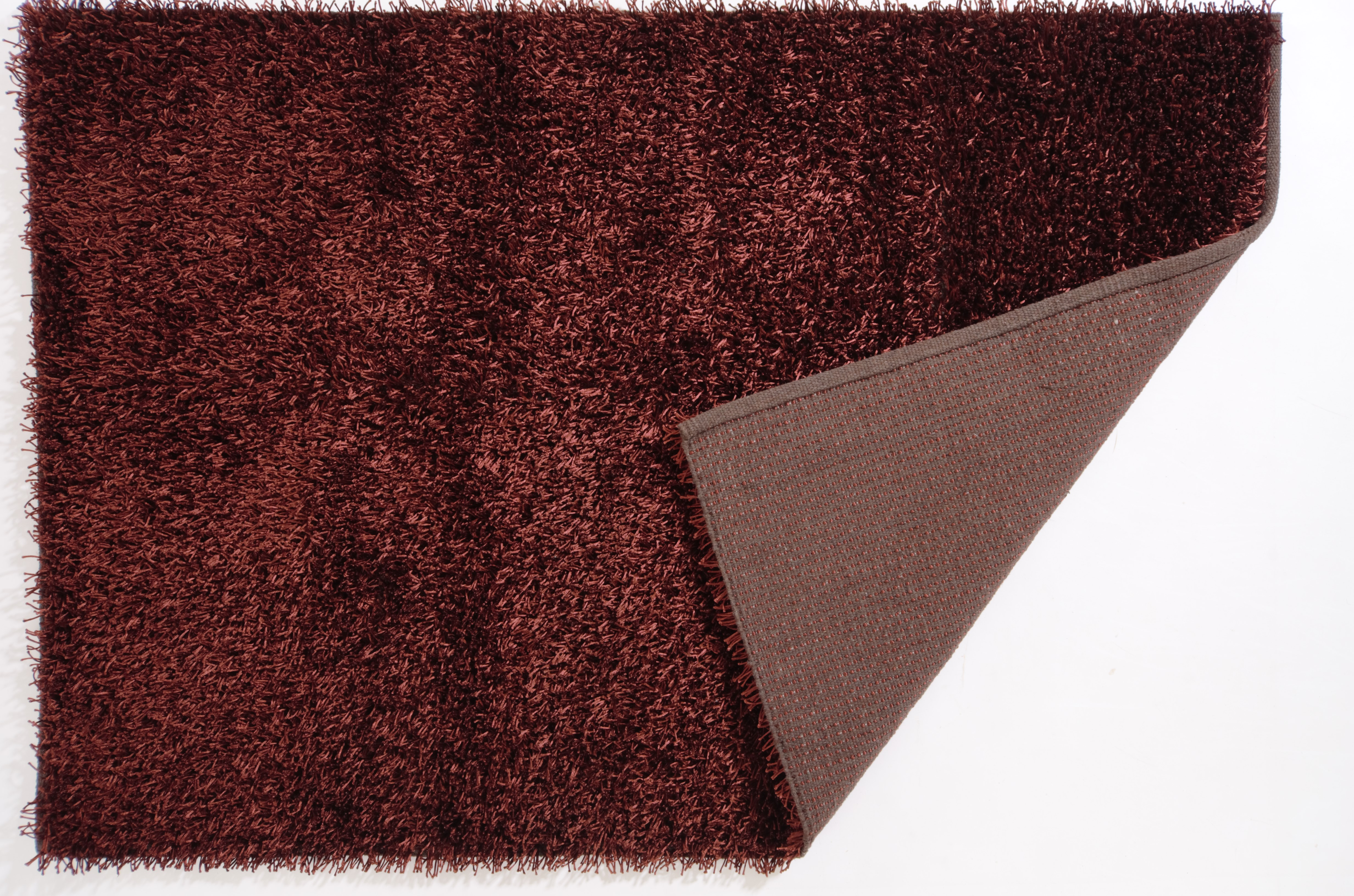 Moderner Maschinenteppich Shaggy Negra/ Farbe: Silber / Masse (BxT) :140x200 cm