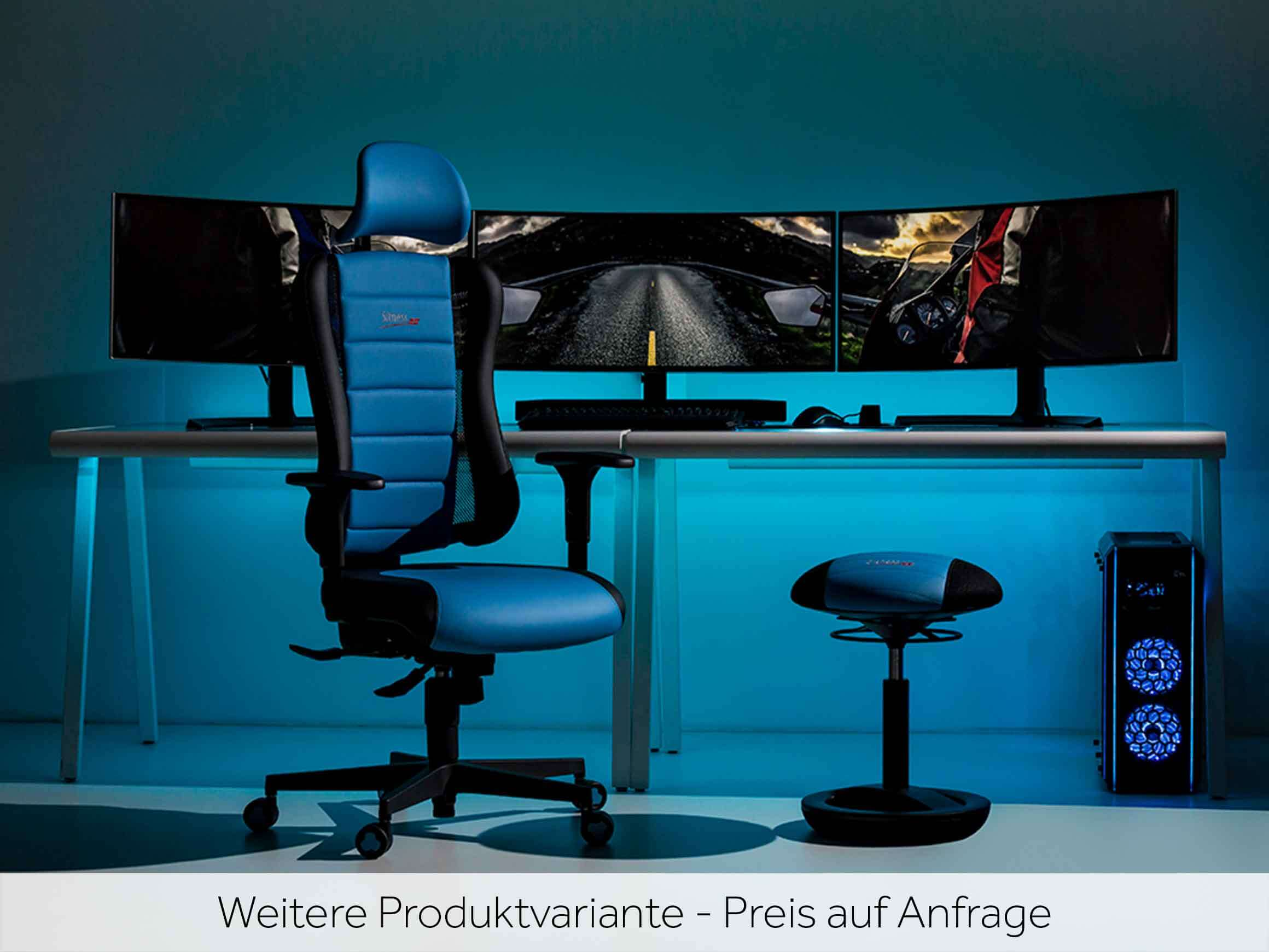 Hocker Side, Höhenverstellbar, Rot, Alu, Durchmesser