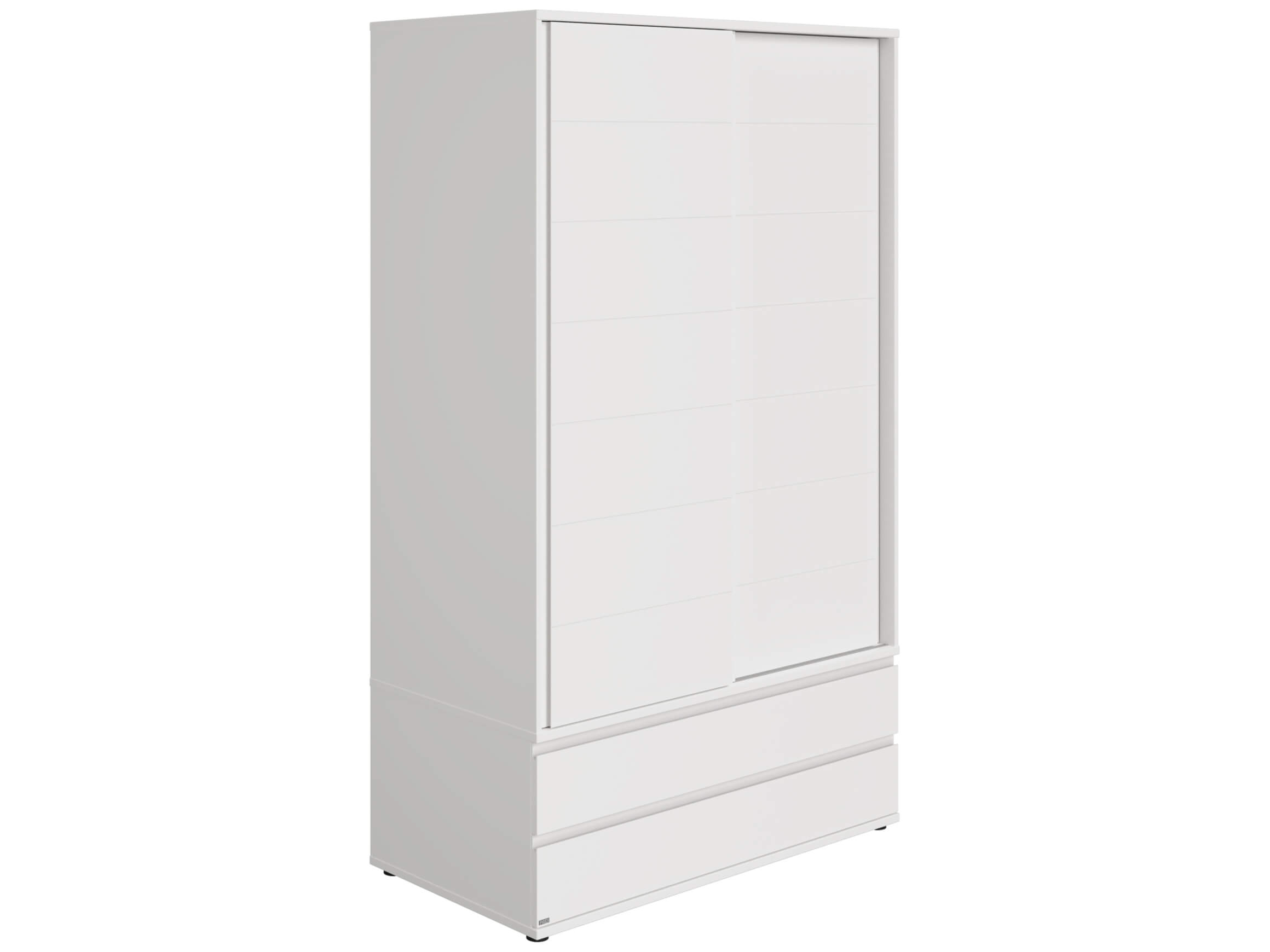 Schiebetürenschrank Fanny Paidi / Farbe: Kreideweiss