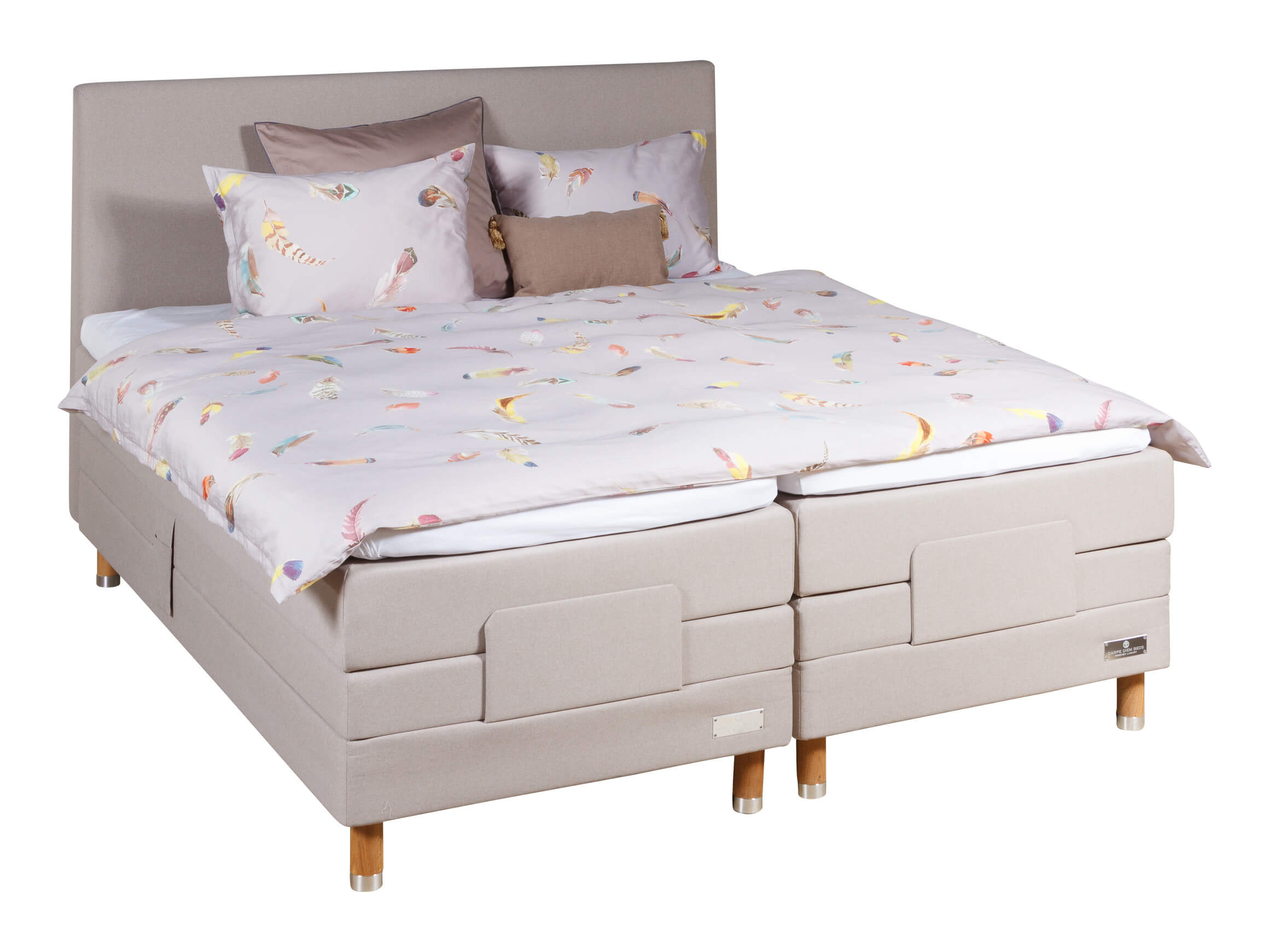 Boxspringbett Saltö Bico / Farbe: / Bezugsmaterial: