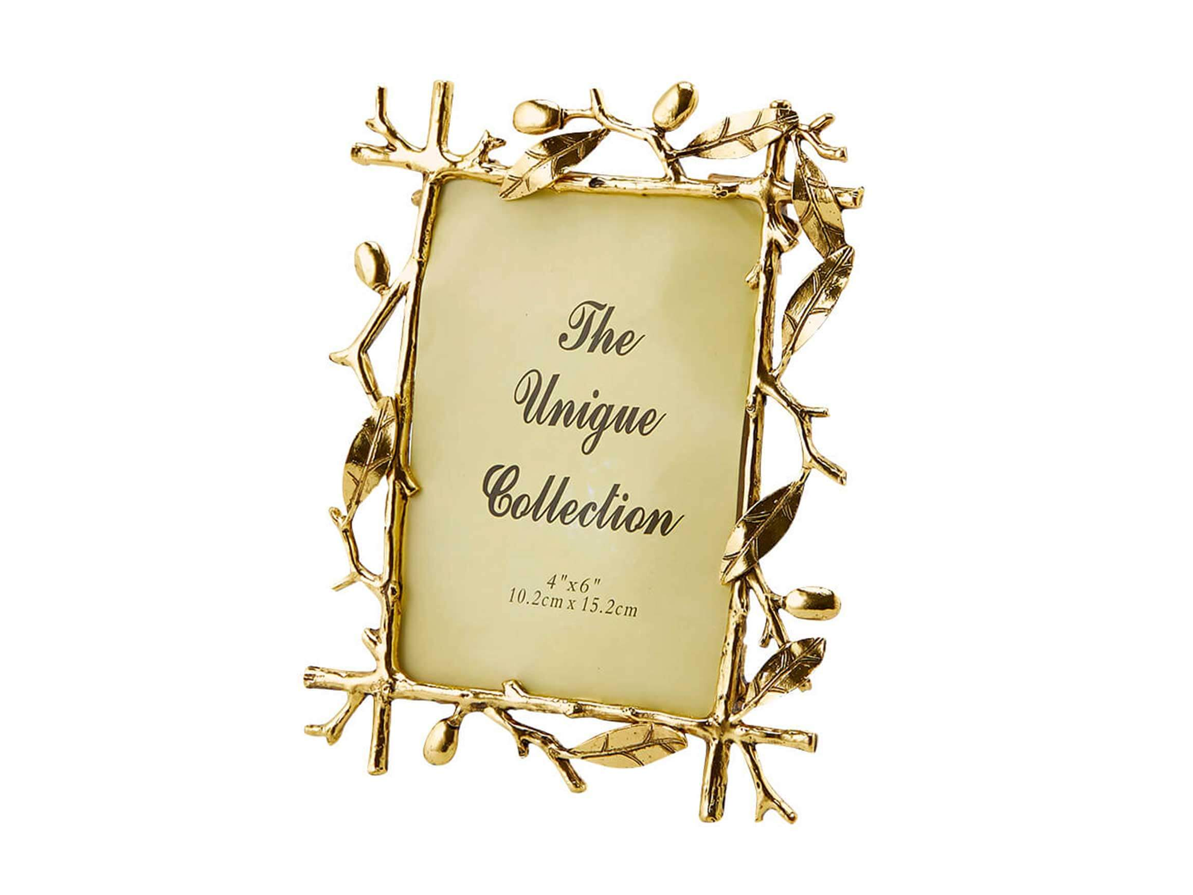 Fotorahmen Gold h: 21 cm von Edg