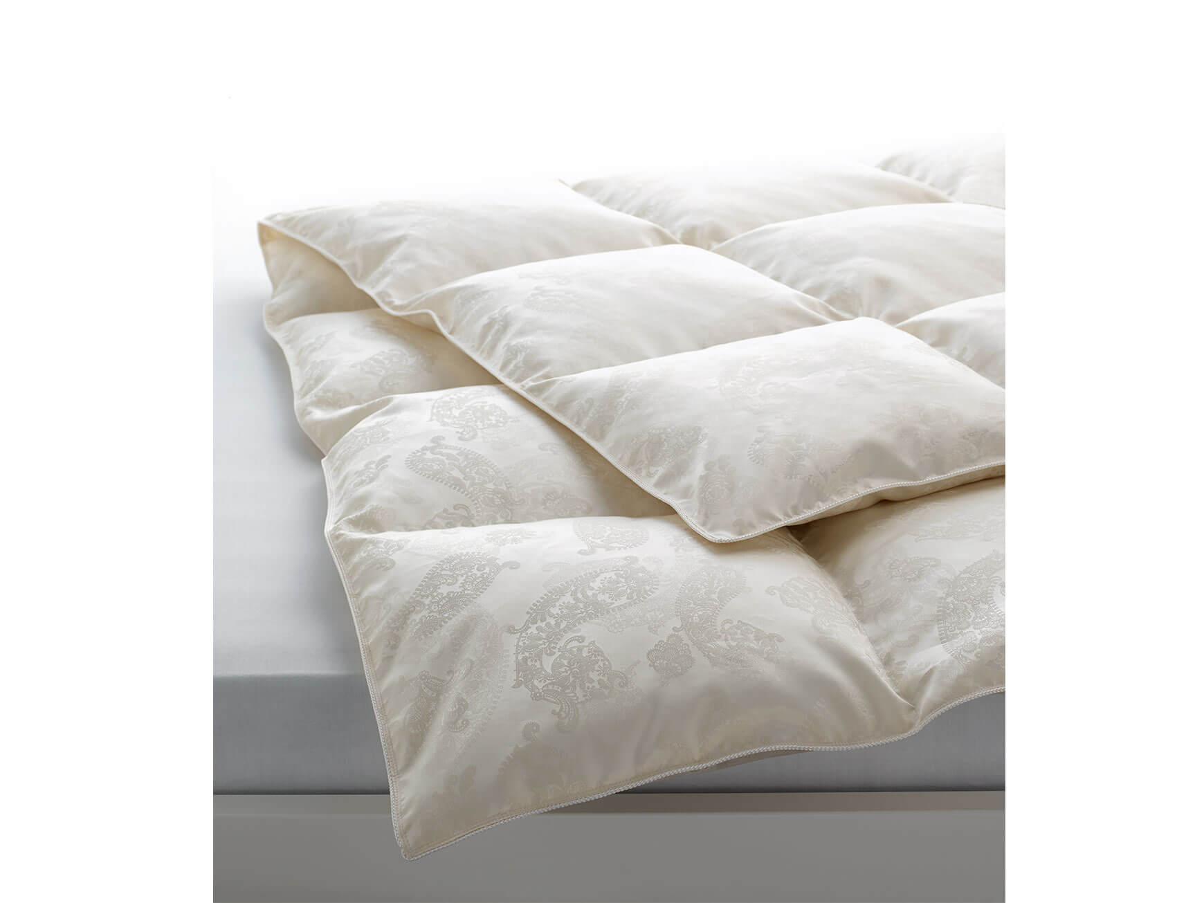 Ganzjahresduvet Excellence Deluxe Cosy Billerbeck / Farbe: Weiss / Material: