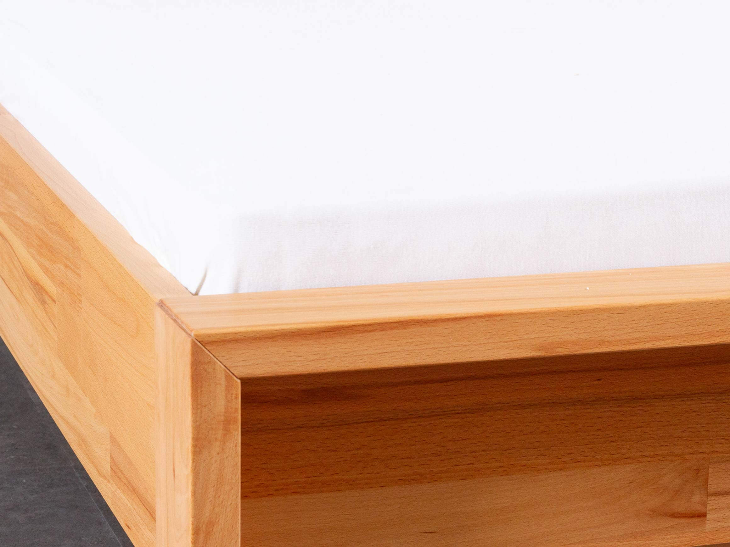 Bett Lunetto Team 7 / Farbe: Holzfarbig / Material: