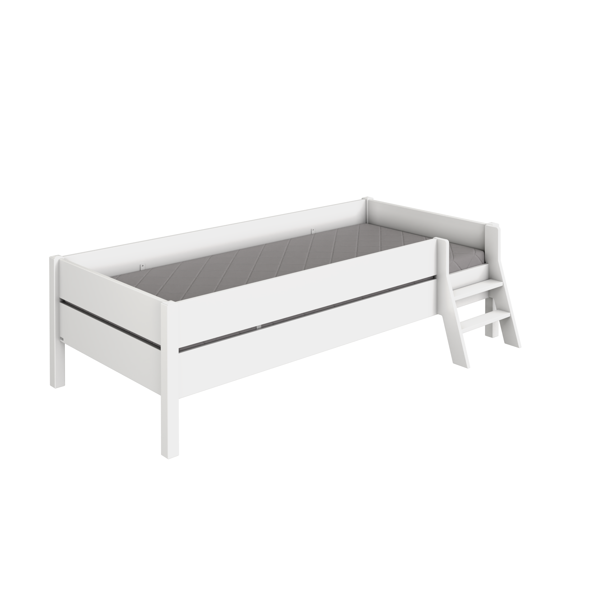 Bett Tiago Paidi / Farbe: Kreideweiss