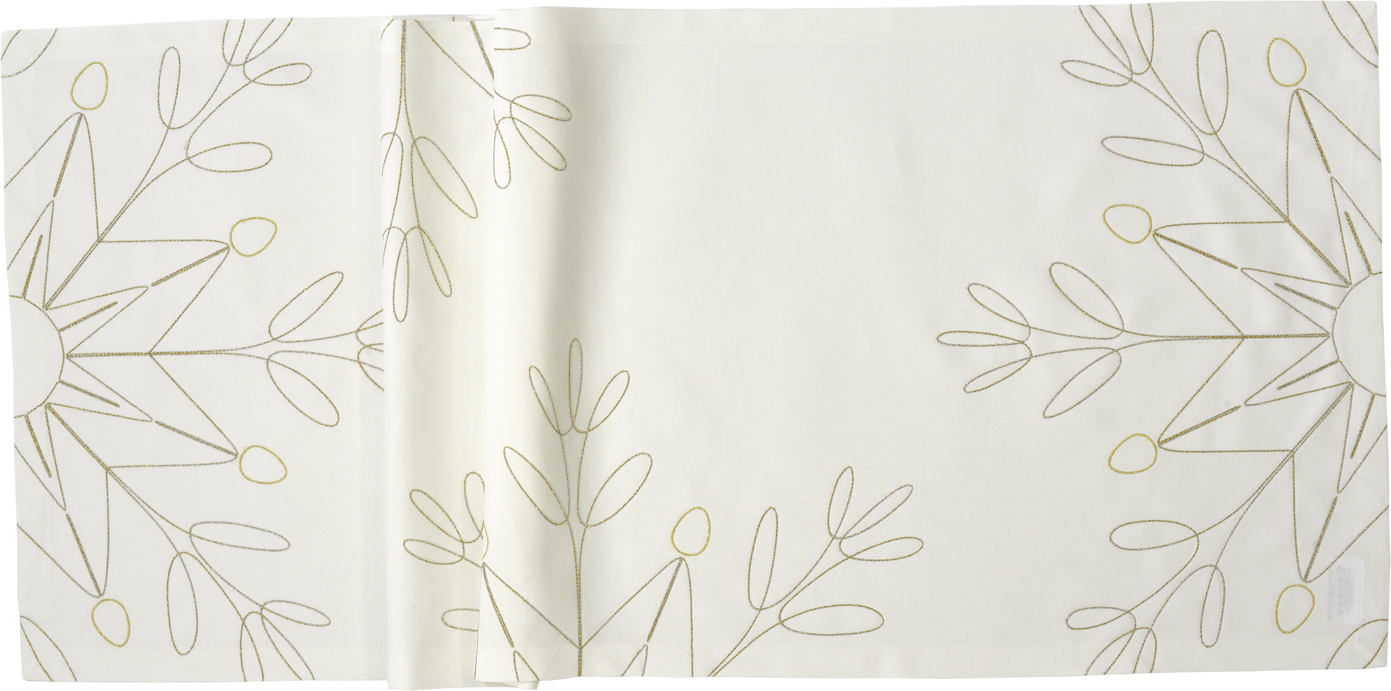 Tischläufer Flake Ecru B: 50 cm Sander AG