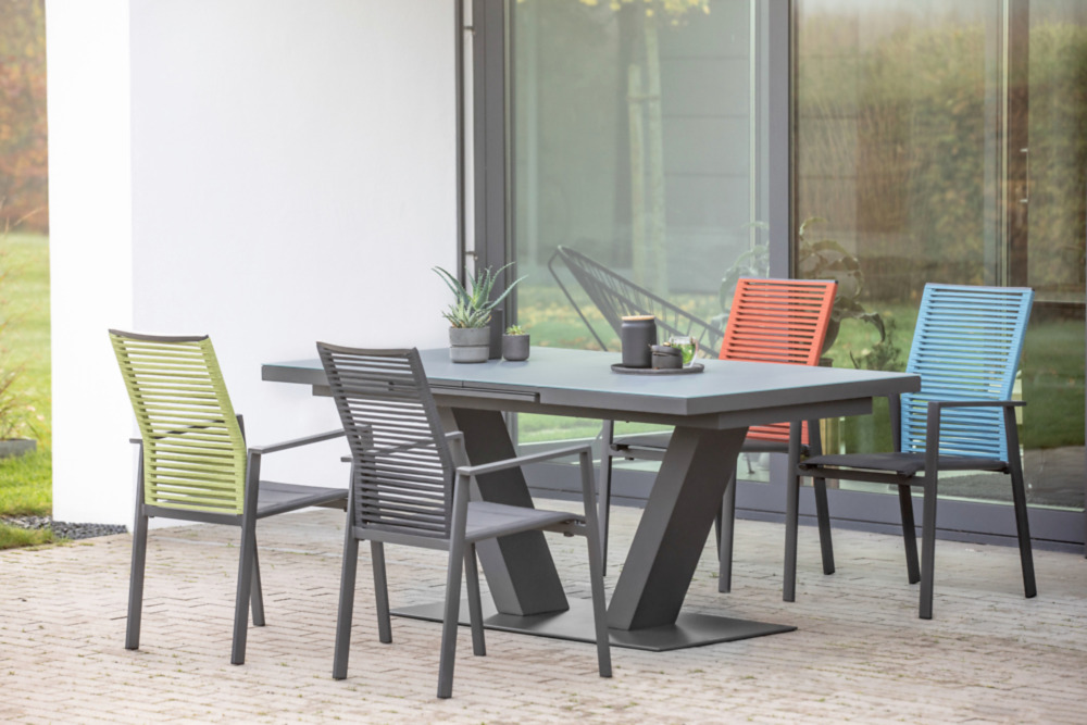 Gartenstuhl Cecilio Grün Niehoff / Grösse: 61 x 65 cm