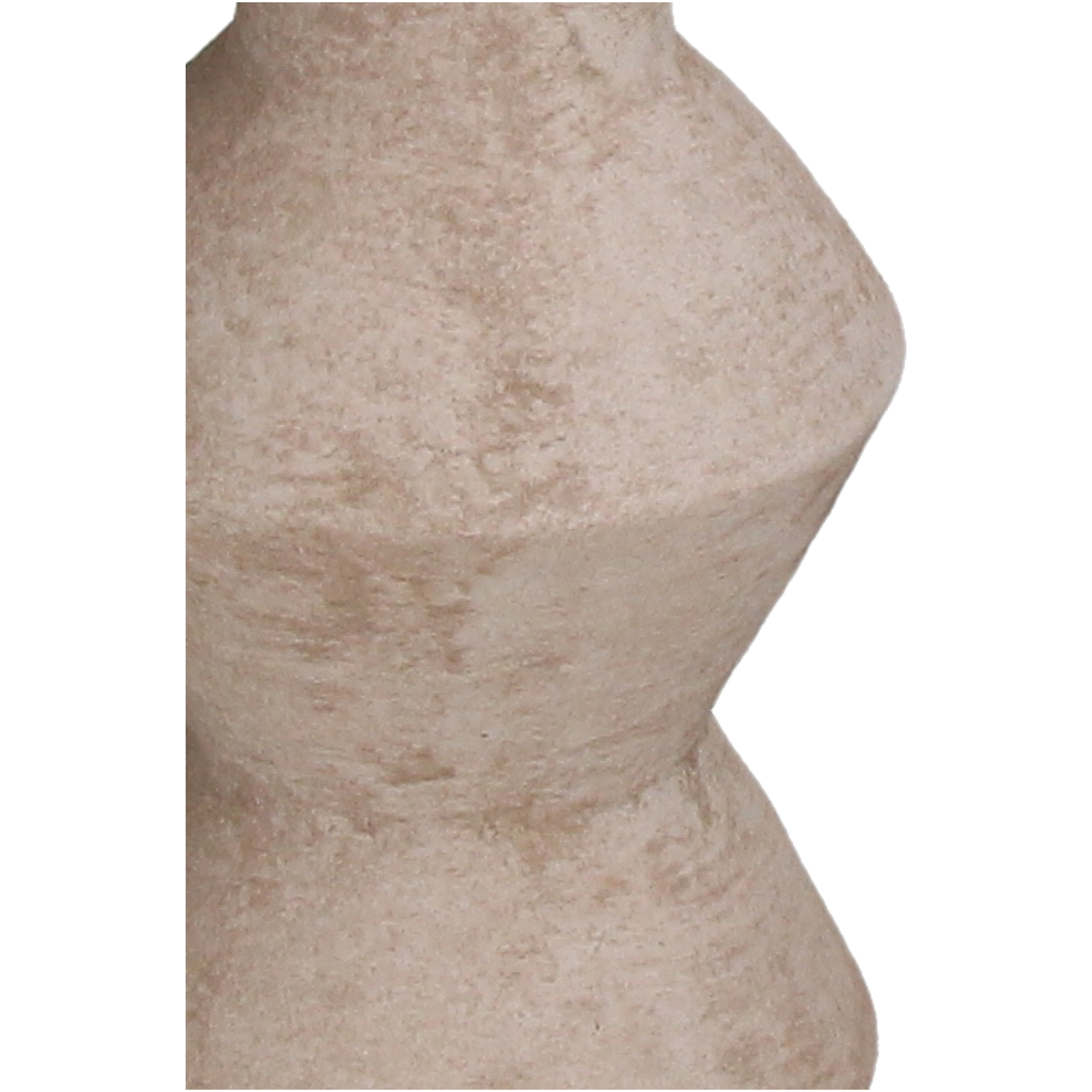 Vase Terracatta, Ivory H: 59 cm Kersten