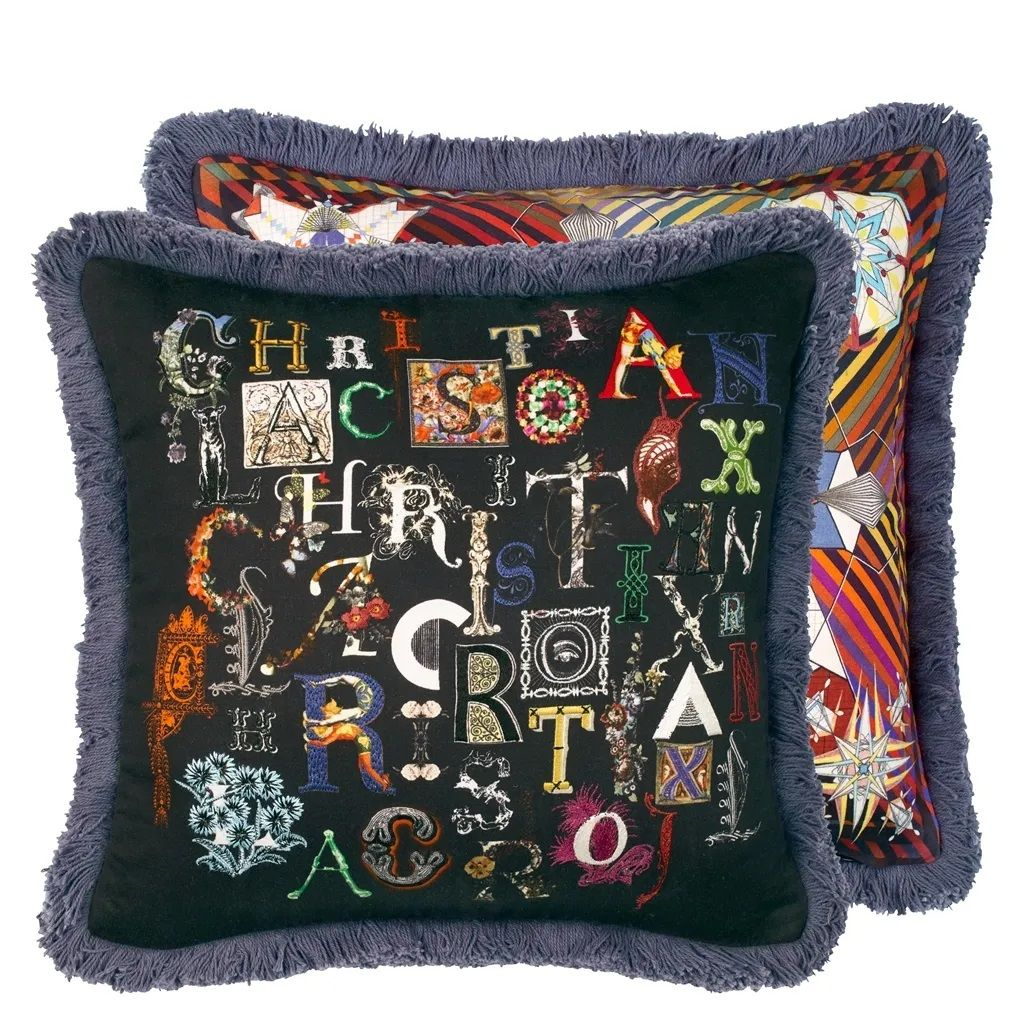 Kissen Do You Speak Lacroix? - Multicolore Designers Guild / Farbe: Mehrfarbig von Christian Lacroix