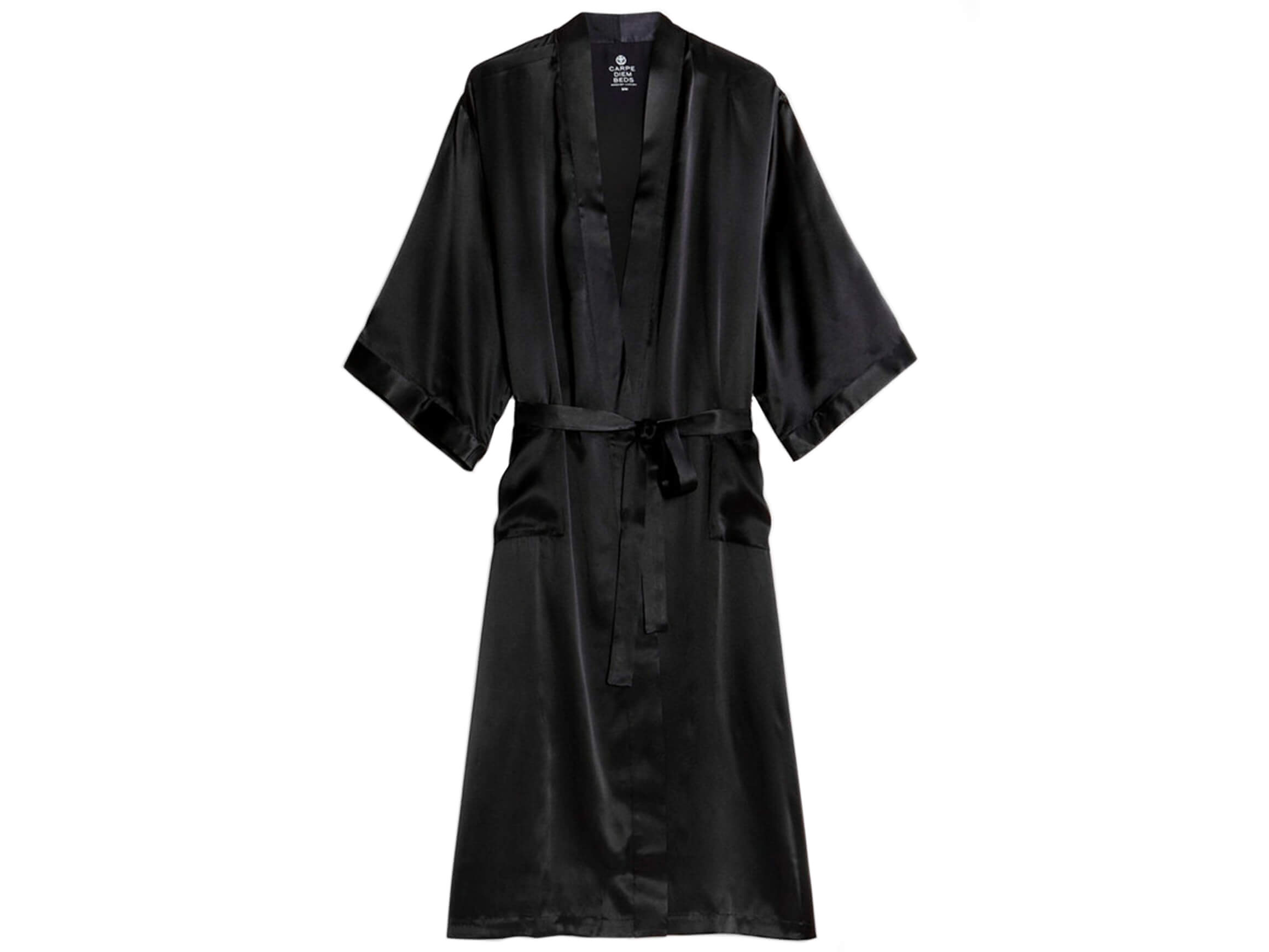 Kimono Seide Bico / Farbe: Schwarz