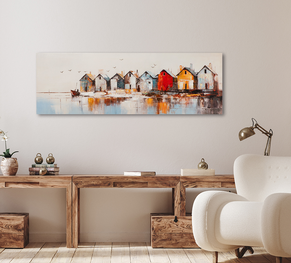 Gemälde-Lakeside Living-image LAND
