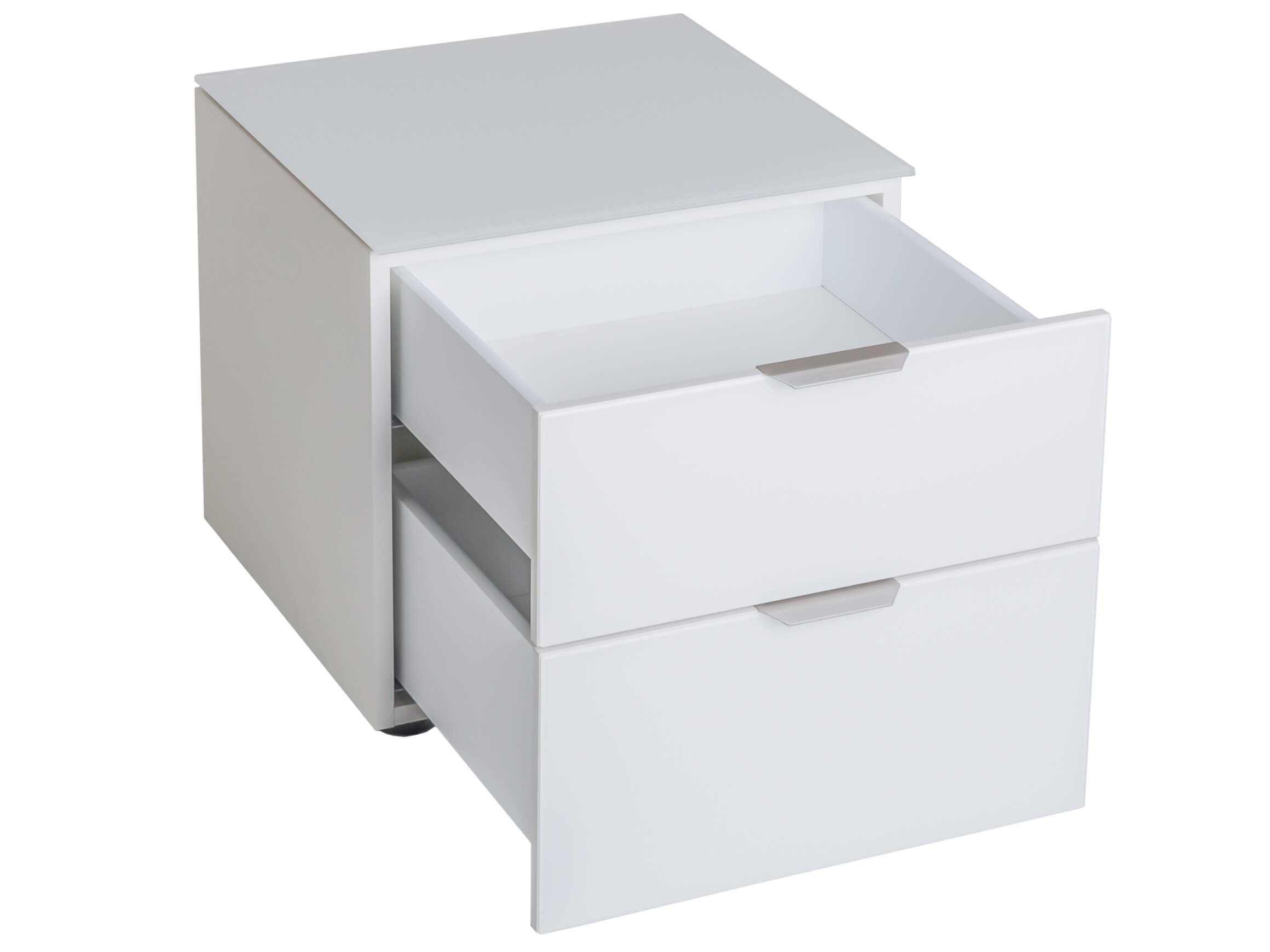 Nachttisch Typ 01 Jutzler / Farbe: Weiss