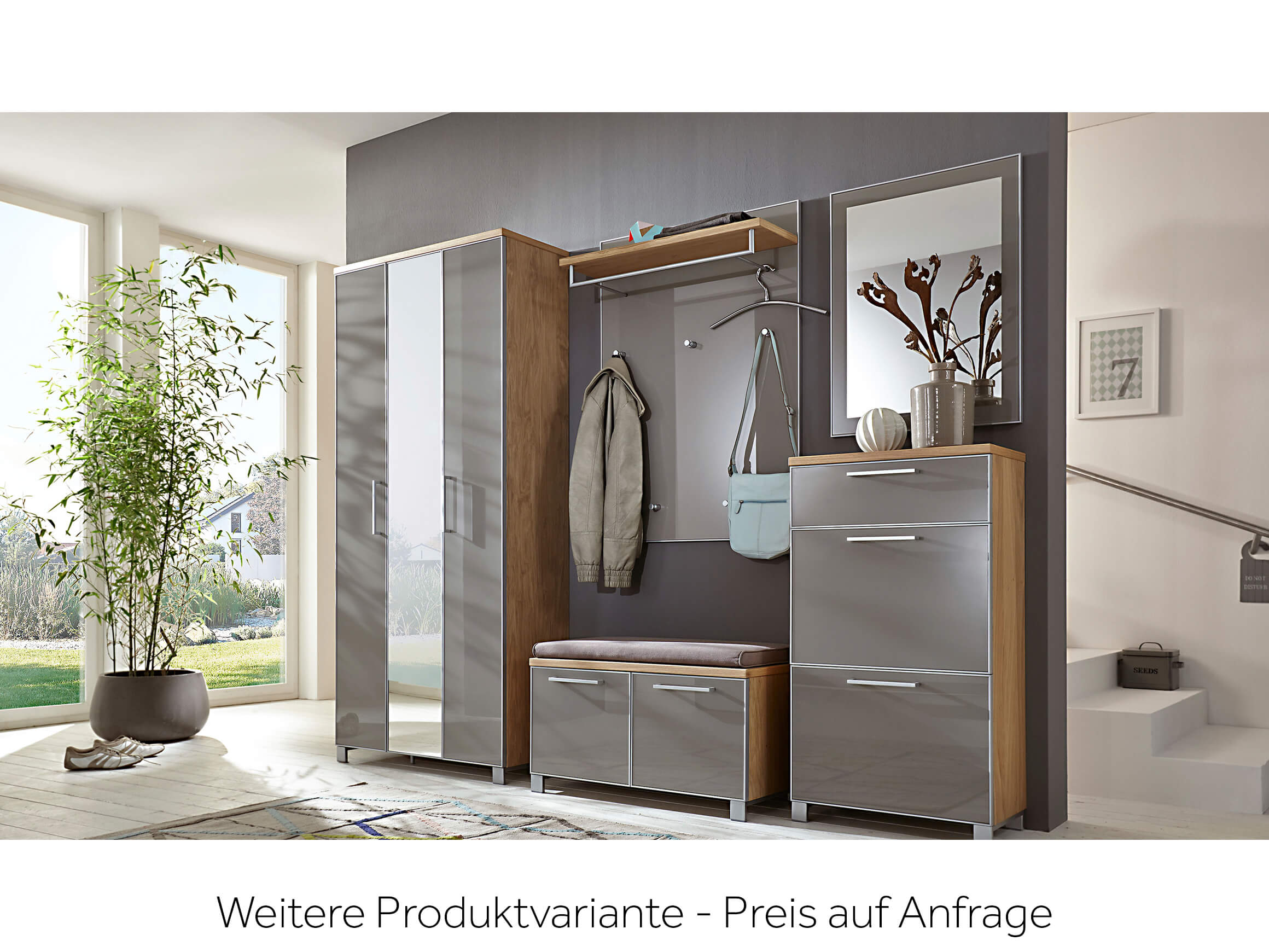 Garderobenbank Sante Voss / Farbe: Taupe