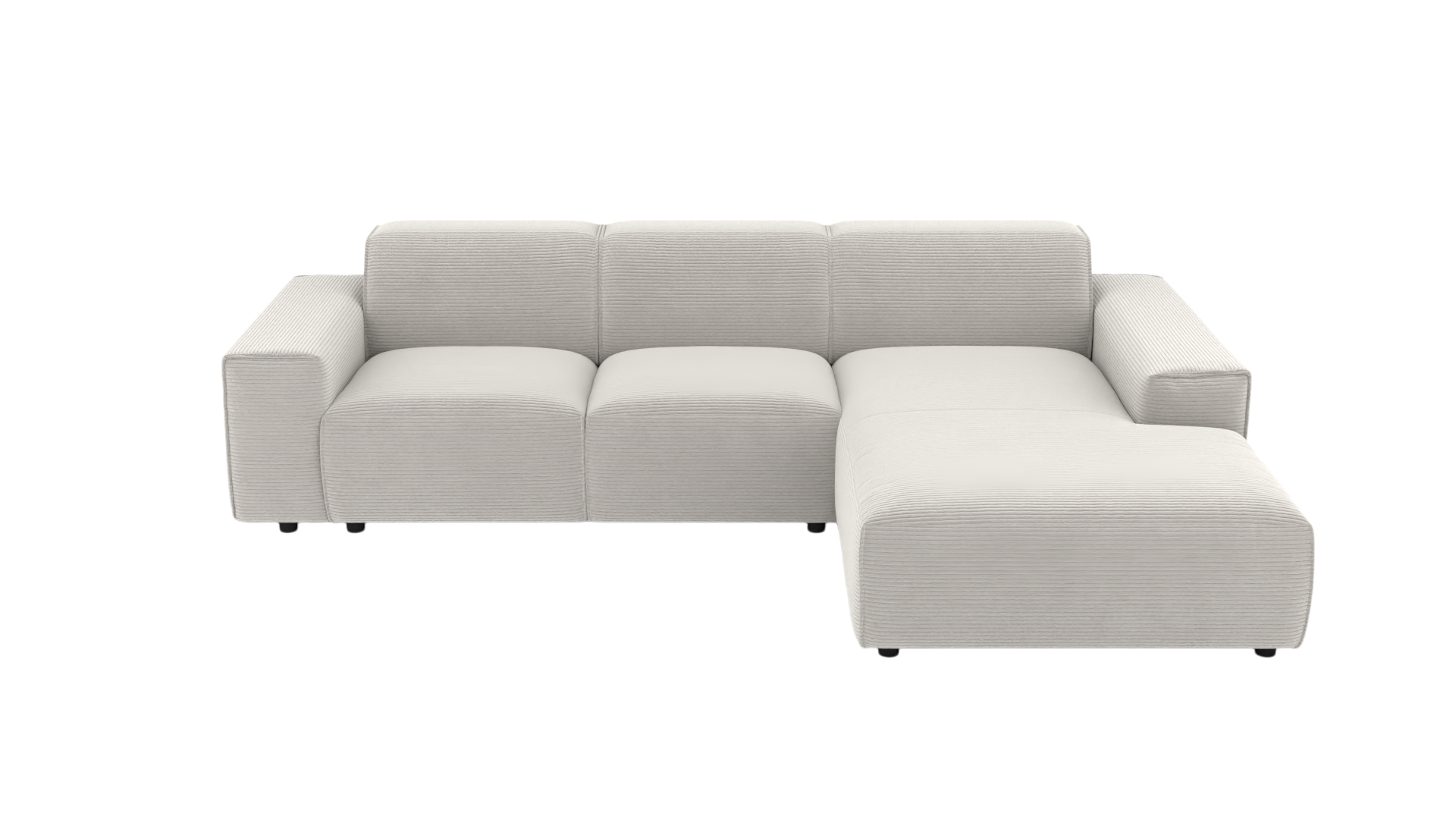 Canapé d'angle Venus droit - moderne, robuste & confortable