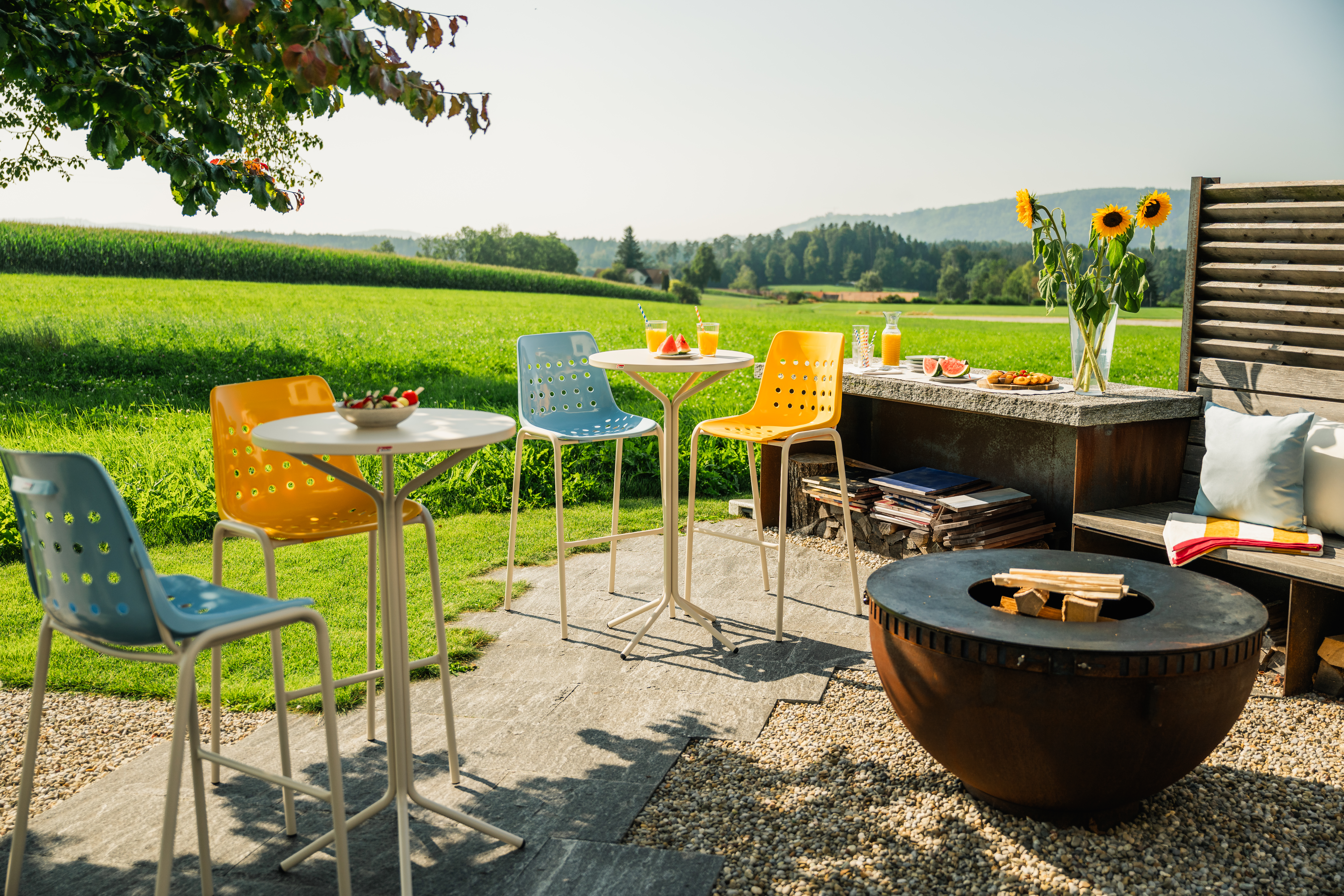 Bistro-Stehtisch Pix von Schaffner / Farbe: Pastellbraun / Grösse: x cm