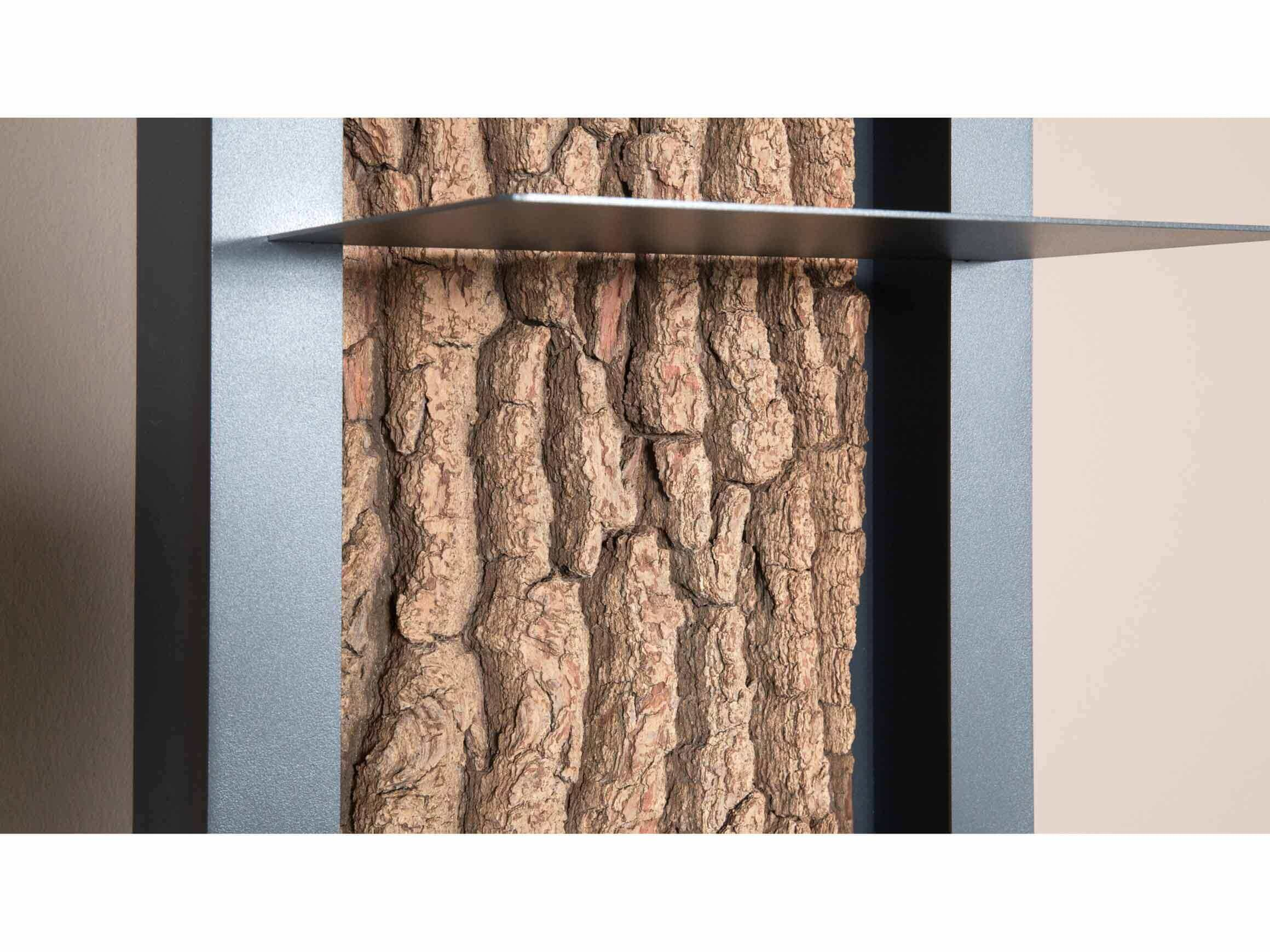 Wohnkombination Ramin, Kerneiche, Anthrazit b 192 cm t 44 cm h 77 cm