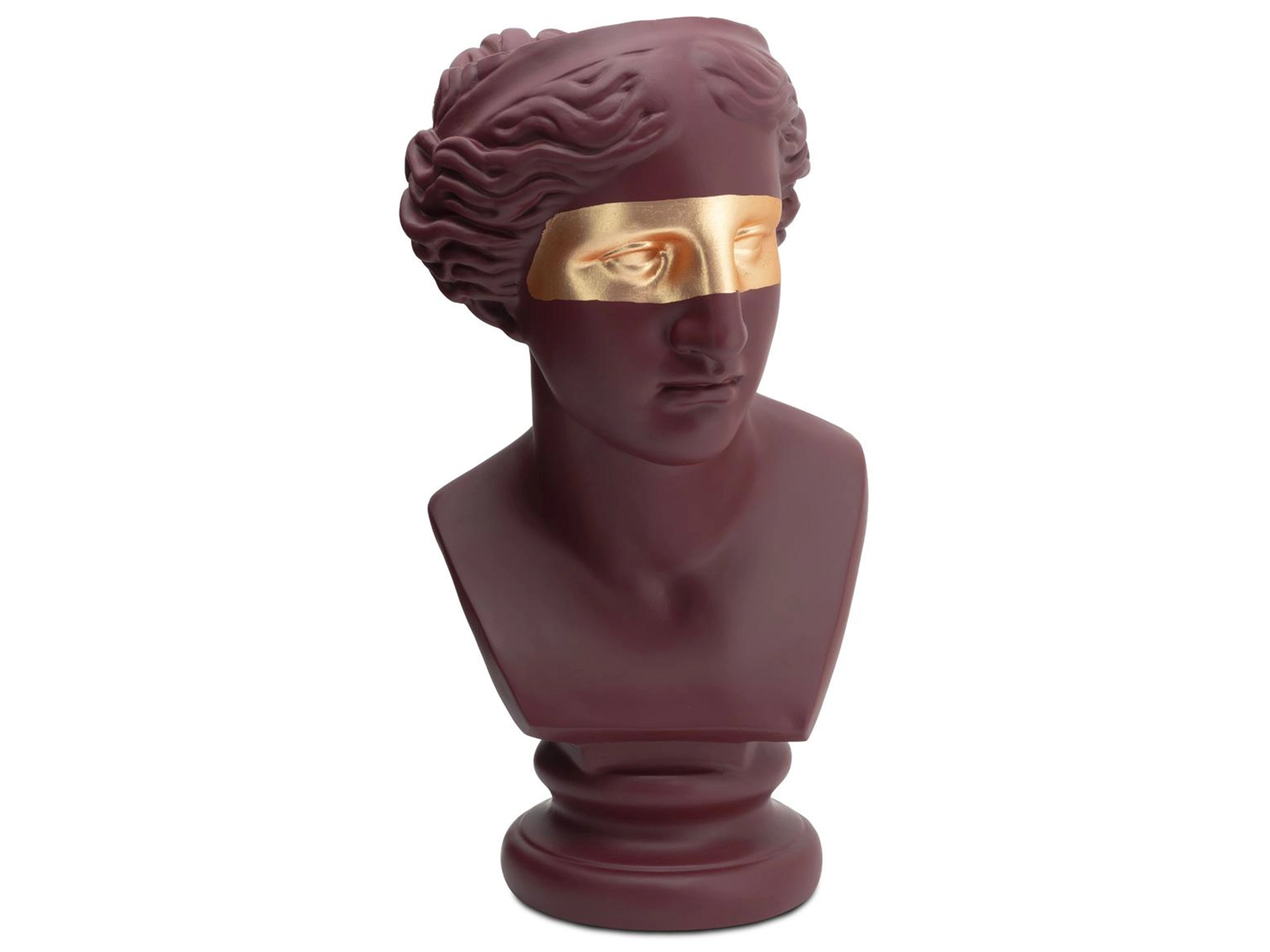 Figur Venus Bordeaux/gold H: 58 cm Abhika