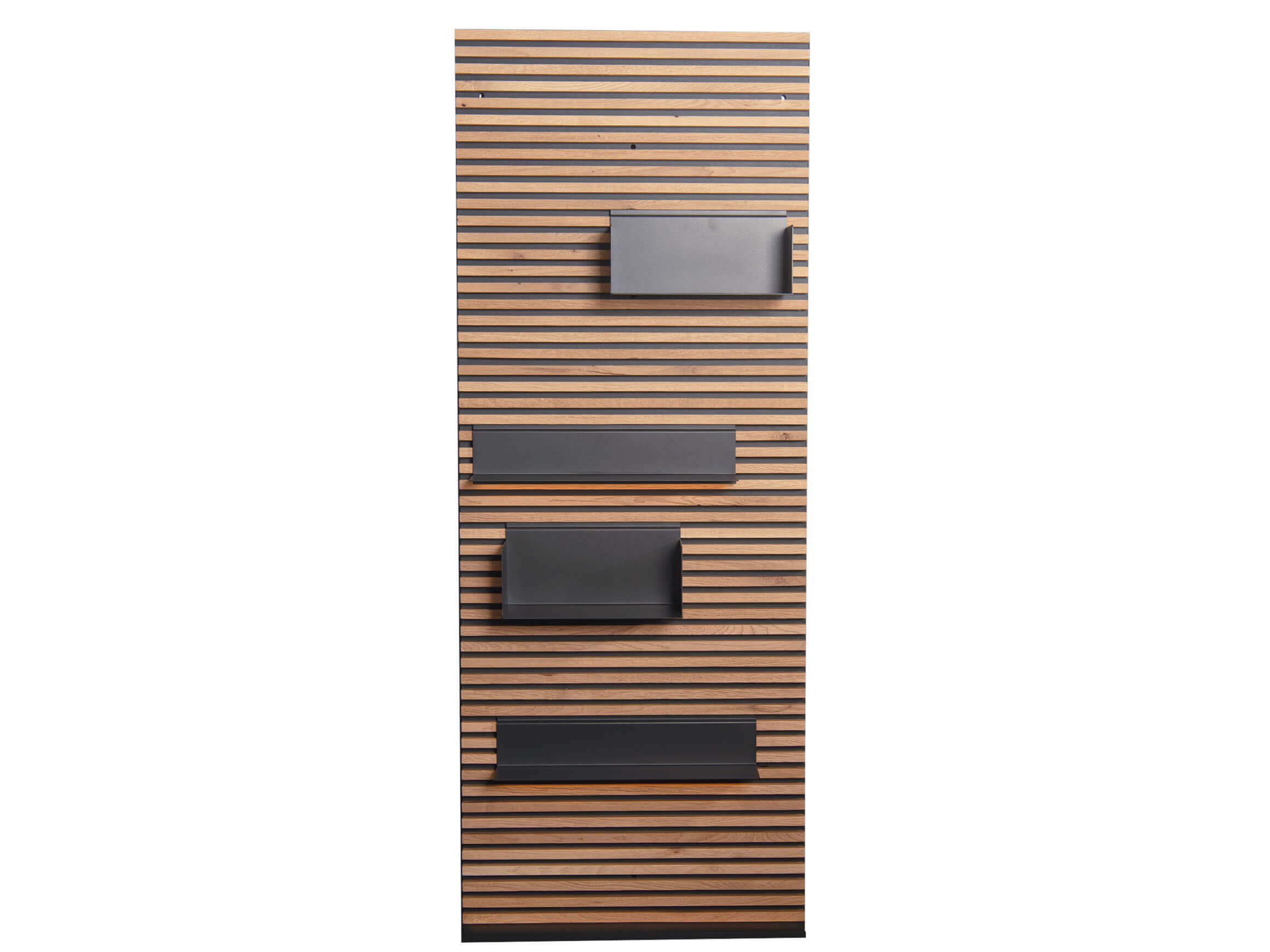 Lamellenpaneel Yonna Hartmann / Farbe: Anthrazit