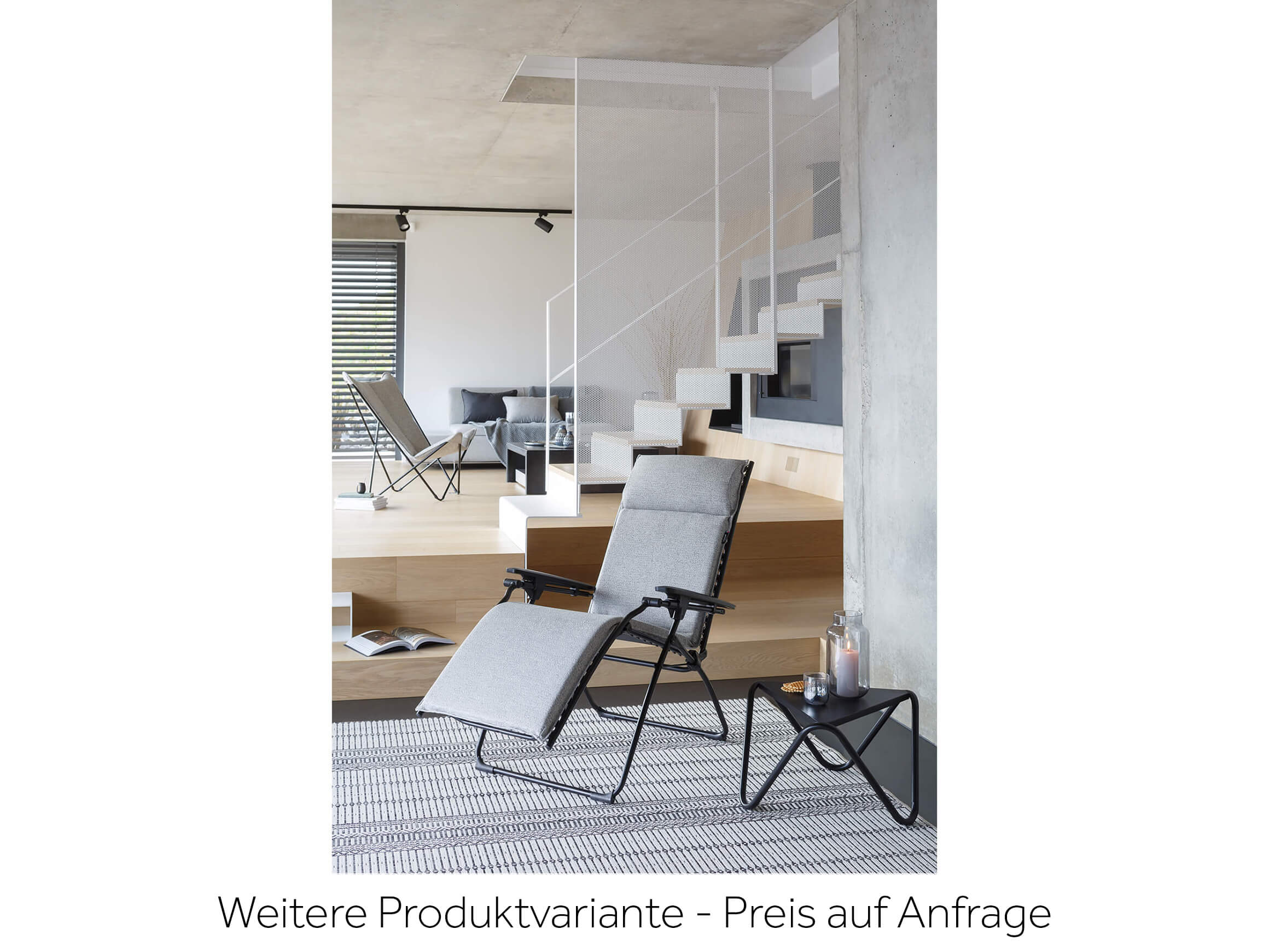 Relaxliege Bayanne Lafuma / Farbe: Grau