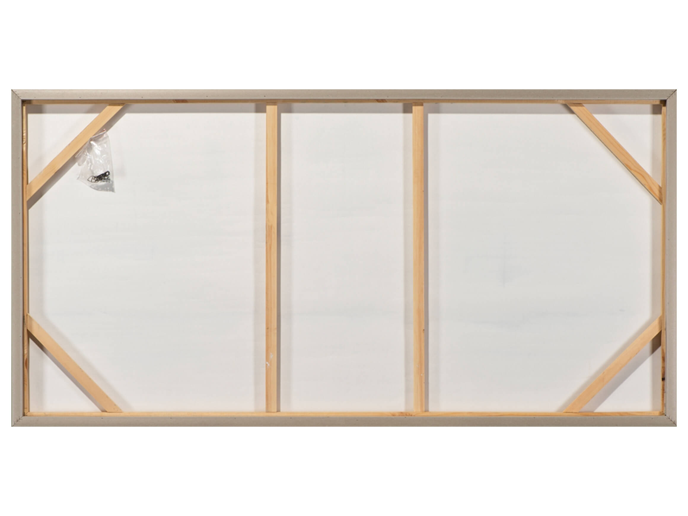 Bild mit Rahmen Schwarz Weisse Farbkomposition mit Goldenen Akzent image LAND