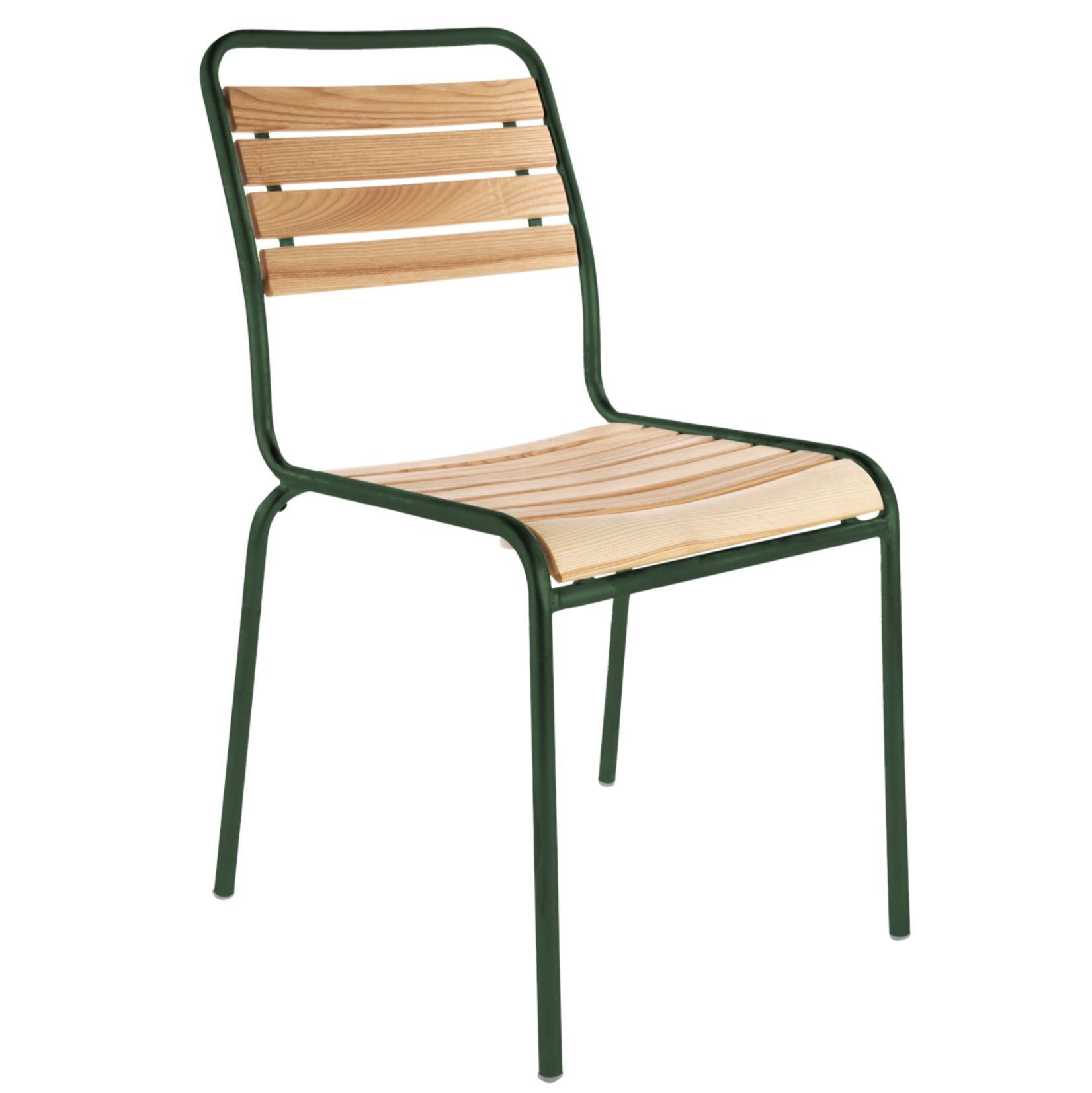 Holzlatten-Stuhl Rigi Schaffner / Farbe: Natur