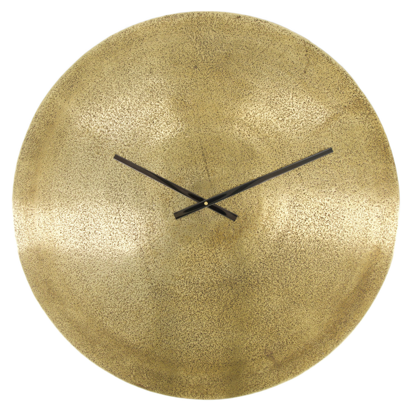 Uhr Aurir Aluminium Antikmessing D: 58 cm Decofinder Uhr Aurir Aluminium Antikmessing D: 58 cm Decofinder