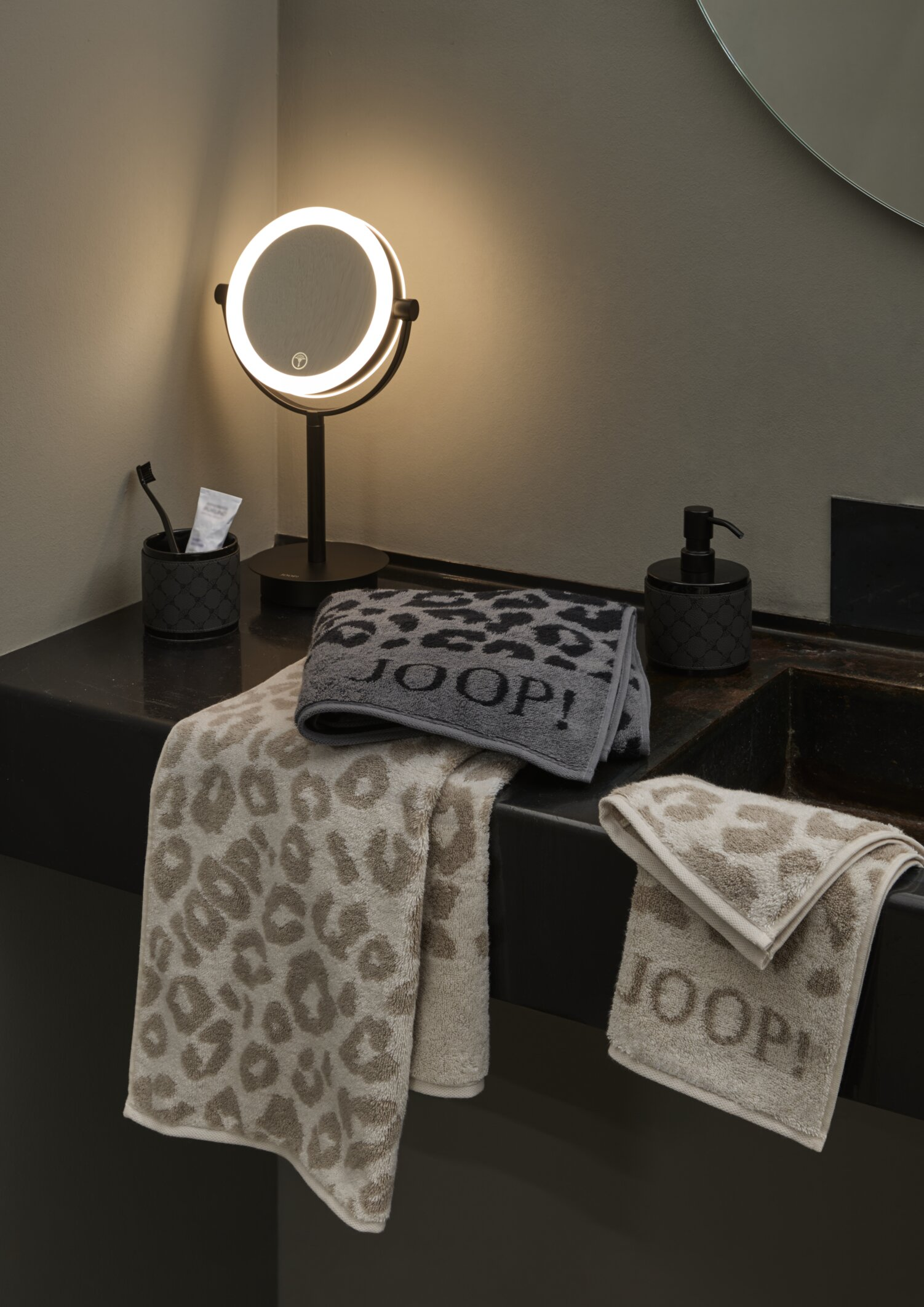 Gästetuch Allover, Creme B: 30 cm von Joop