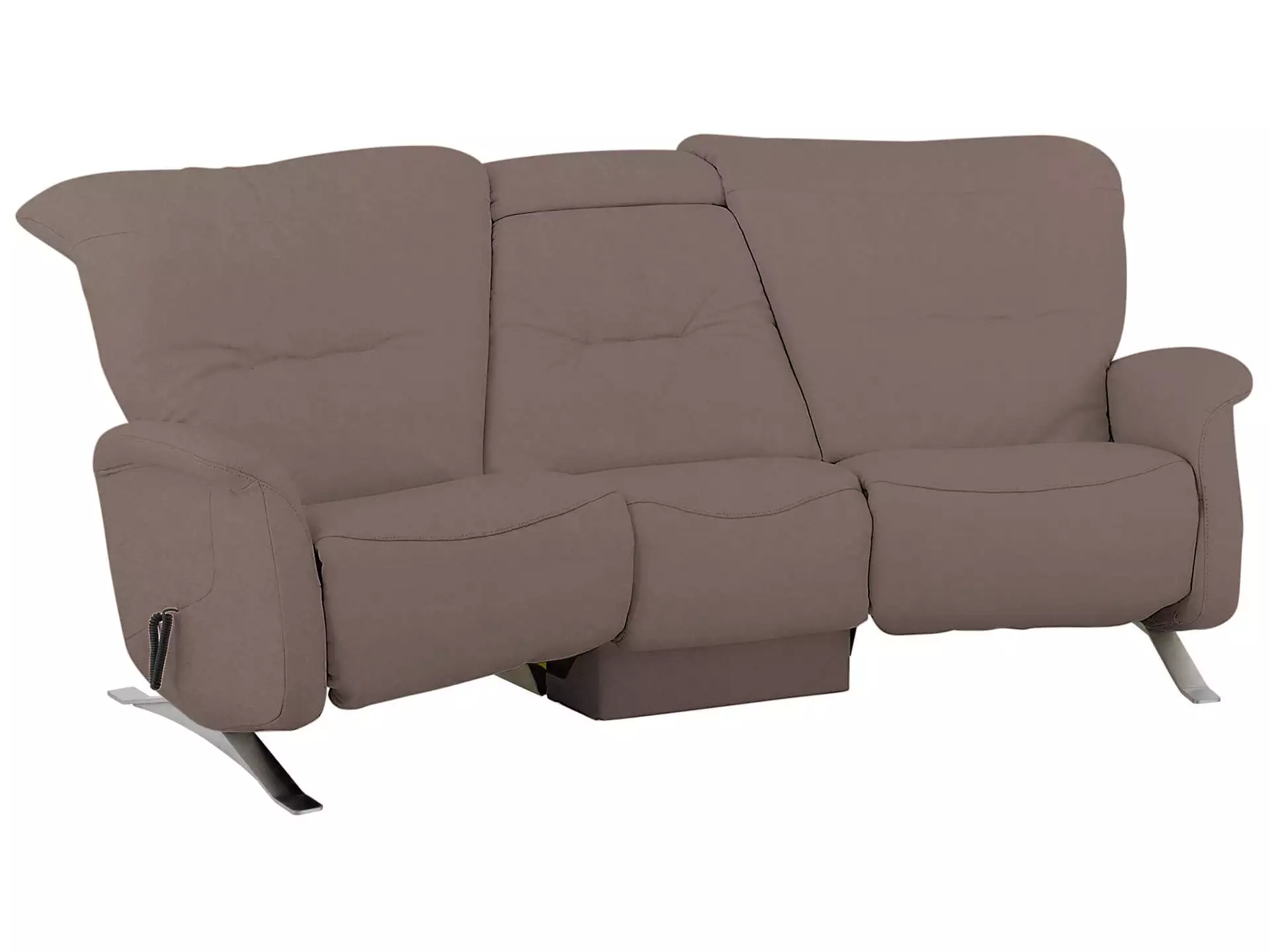 Sofa Calea Basic Himolla / Farbe: Schlamm / Material: Stoff Basic