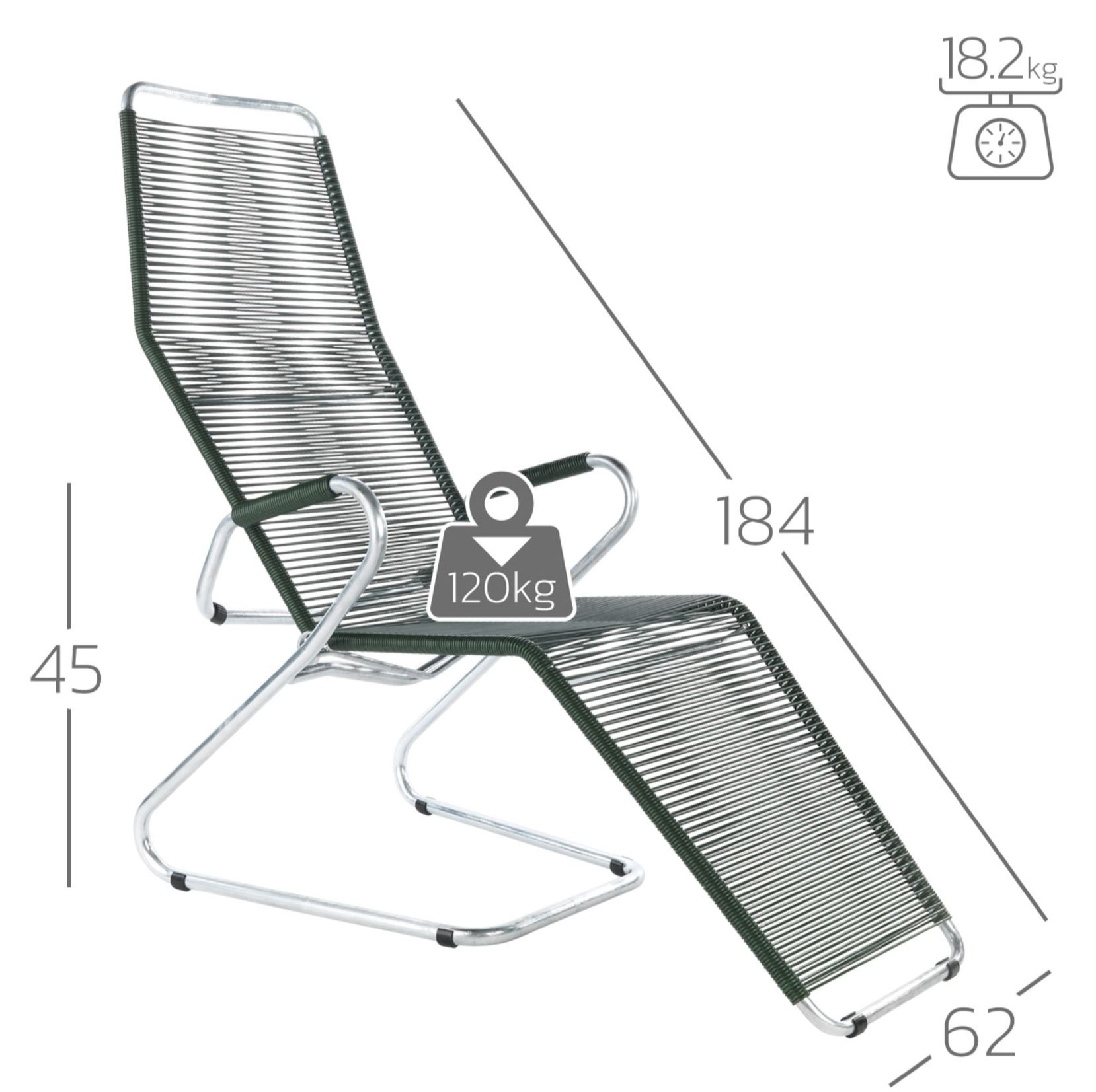 Spaghetti-Liege Bodensee Schaffner / Farbe: Pastellbraun