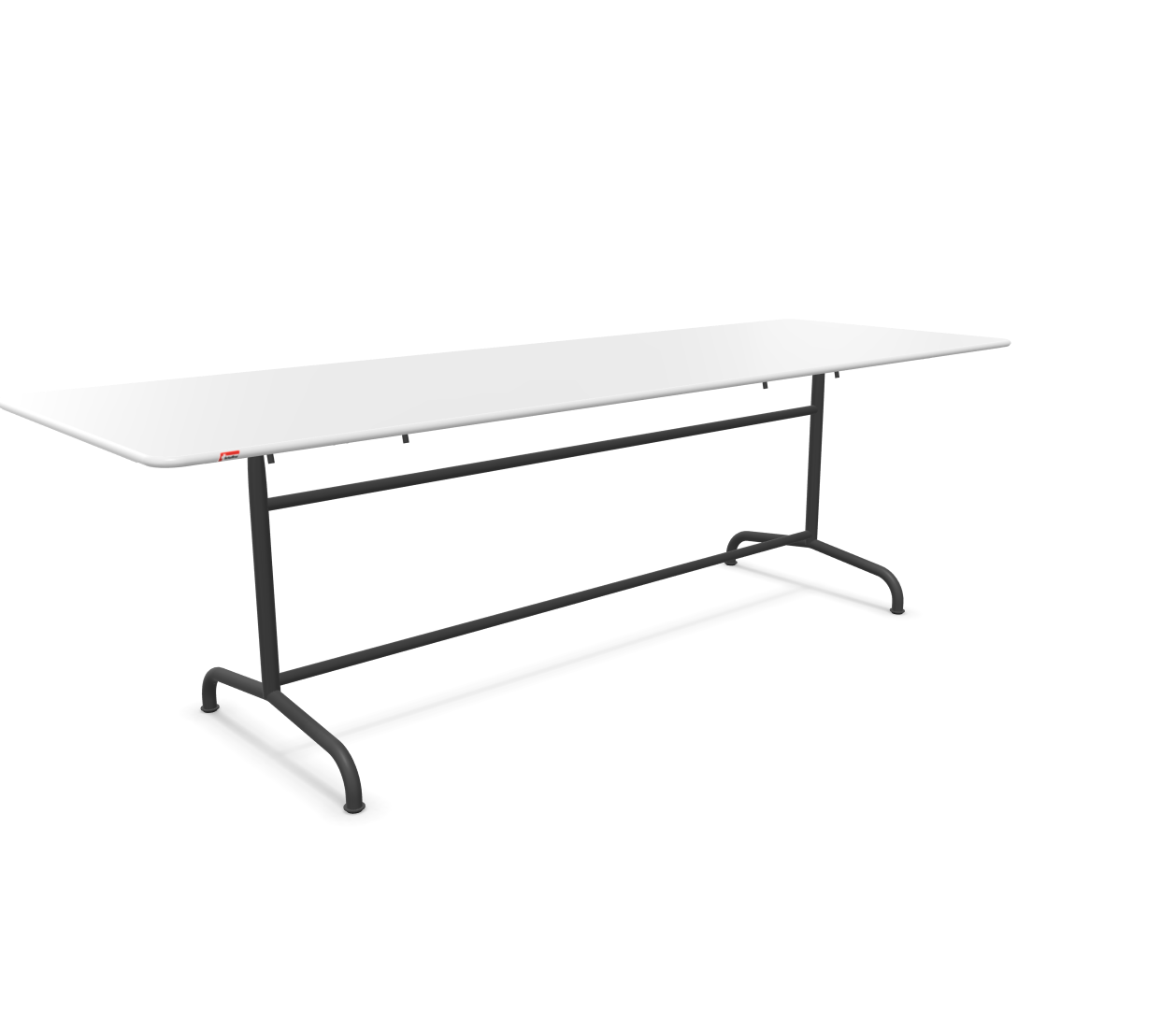 Schaffner Metall-Tisch Rigi Weiss | Schubiger Möbel