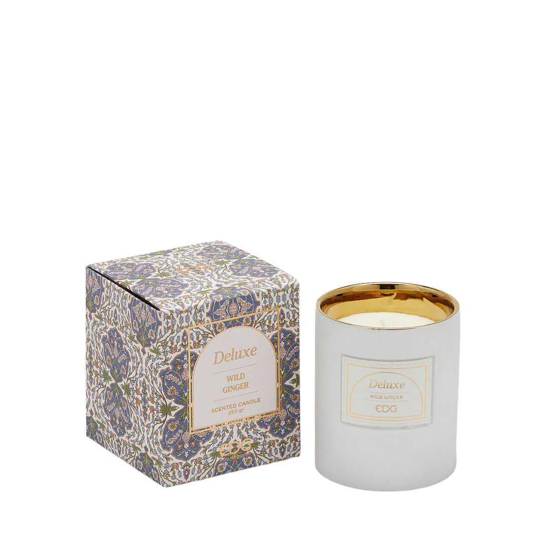 Duftkerze Deluxe Wild Ginger H: 10 cm Edg