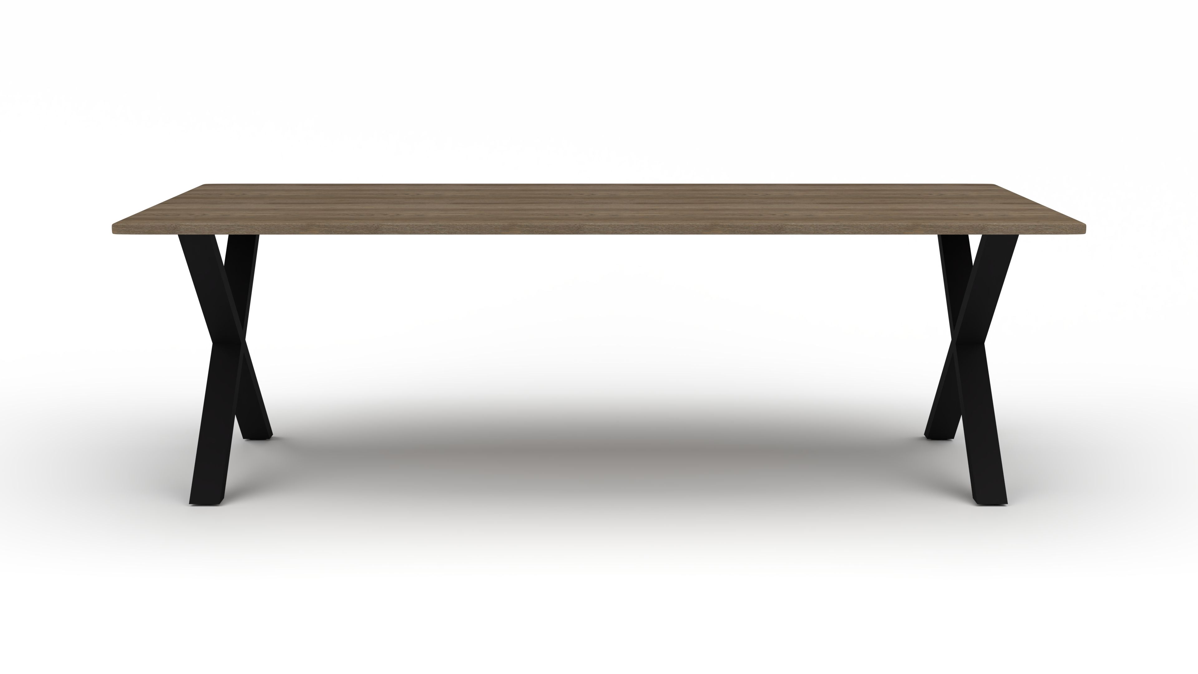 Esstisch Voltago Knudsen - UrbanDesign / Tischblattmass (BxT) :100 x 240 cm /Tischkante: Gerade Kante