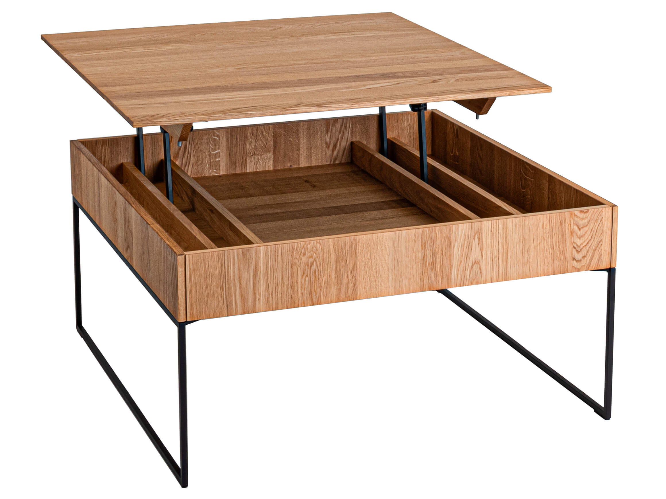 Couchtisch Filigno Team 7 , 80x80 cm